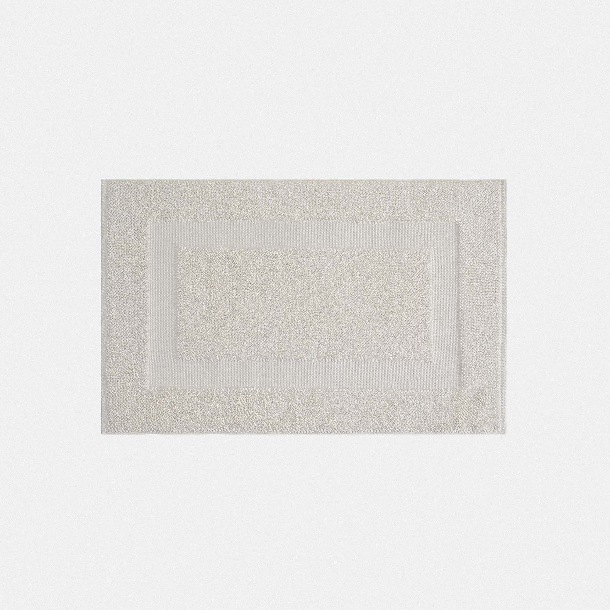 Kaia Bath Mat 100% Cotton Cream 50x80 Cm