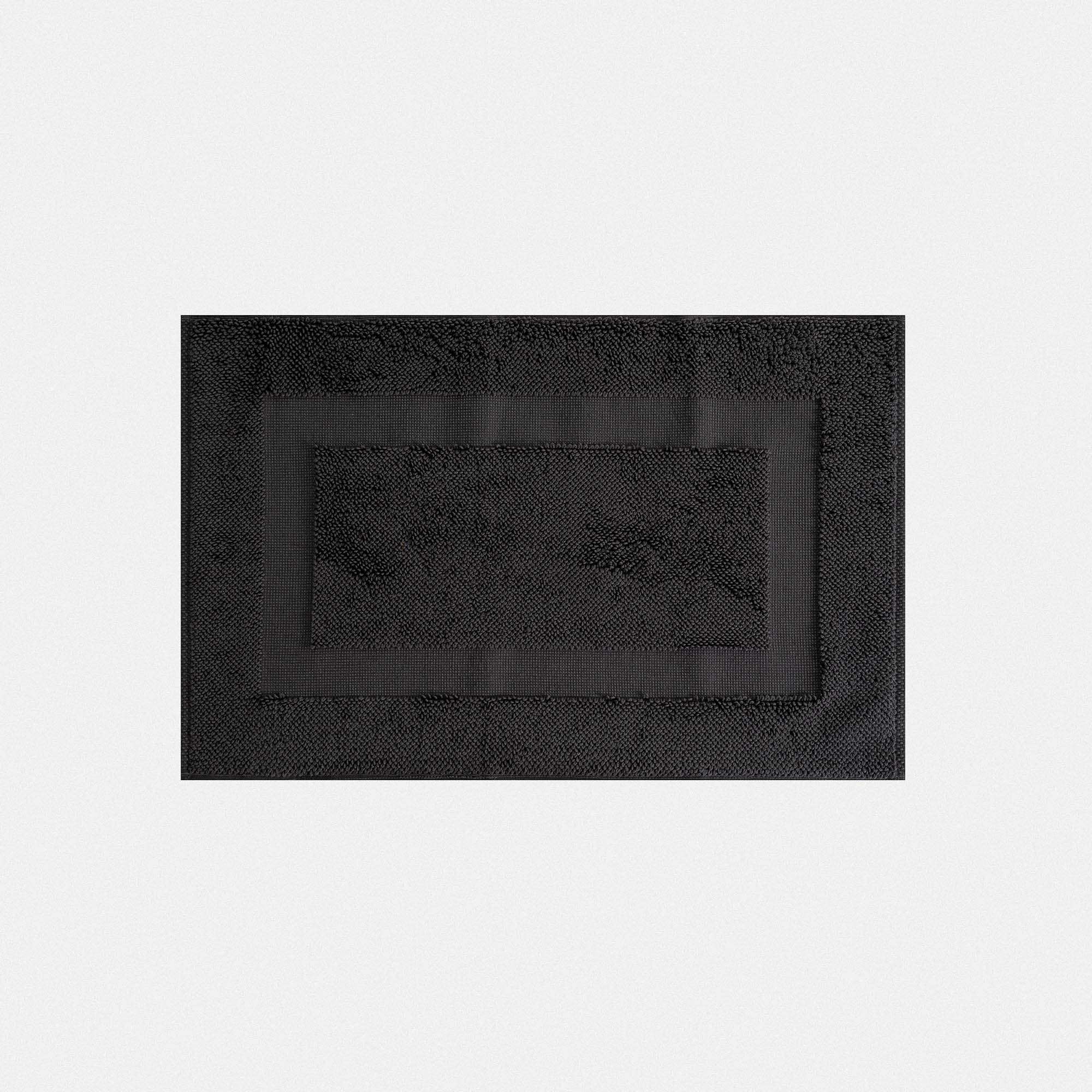 Kaia Cotton Bath Mat Anthracite