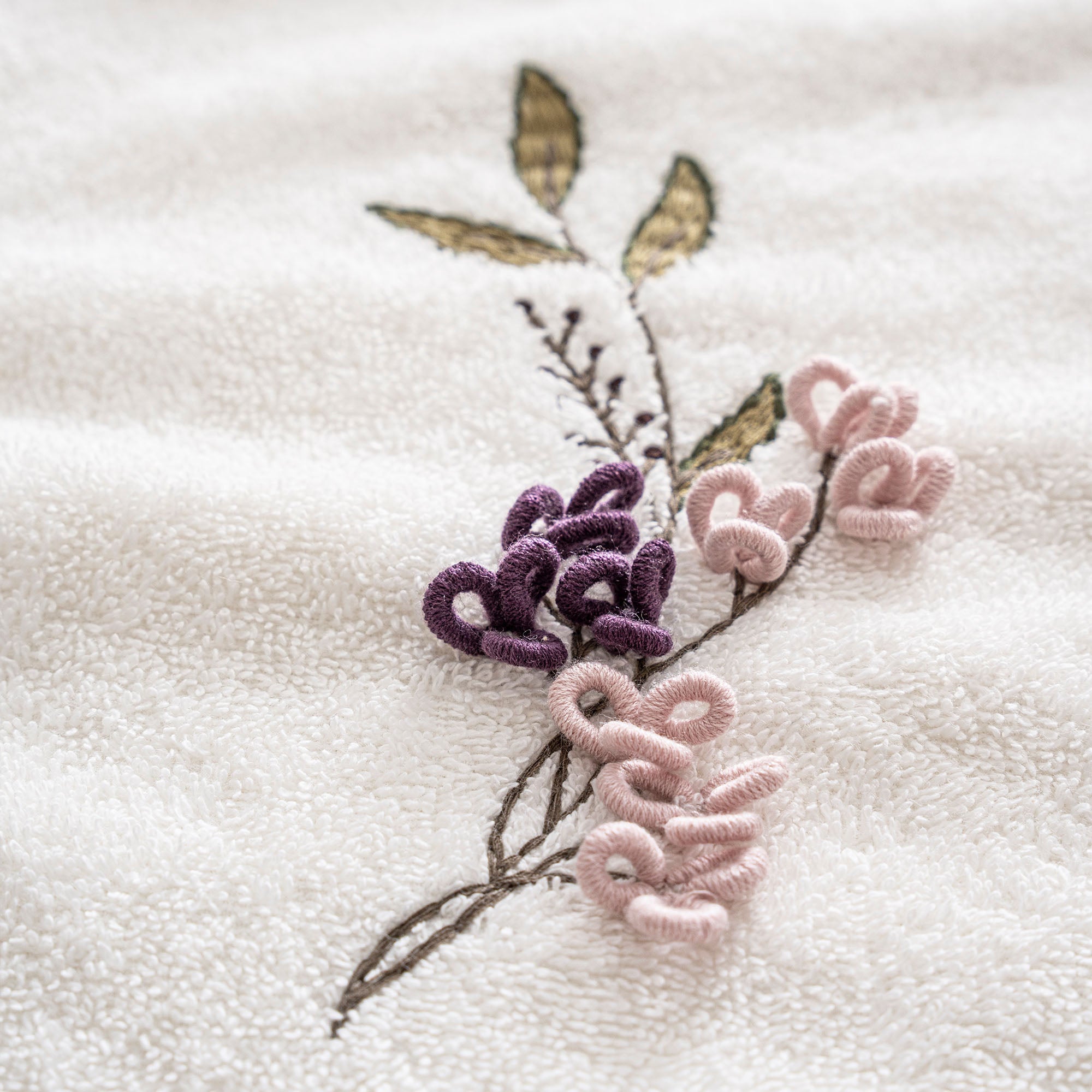 Olivia Organic Cotton Poncho Set Cream