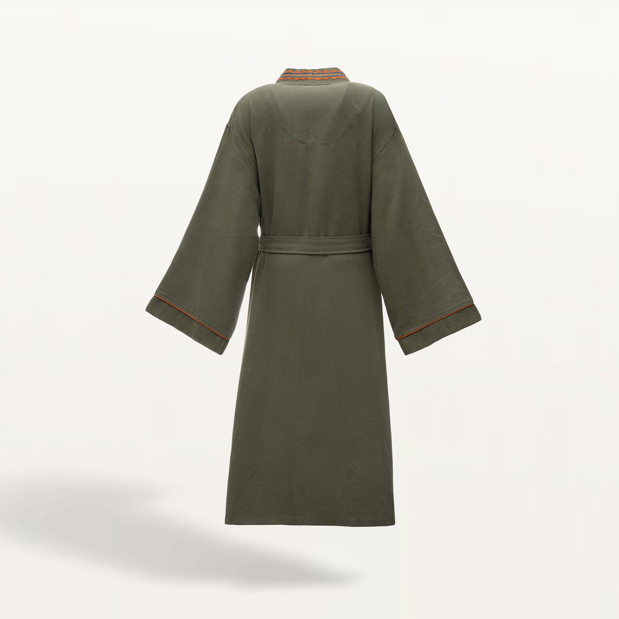 Hazar Organic Turkish Cotton Women's Dressing Gown Green