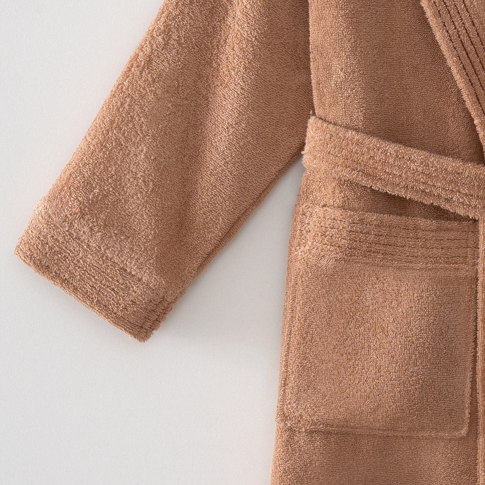 Ecosoft Organic Turkish Cotton Women's Bathrobe Terra