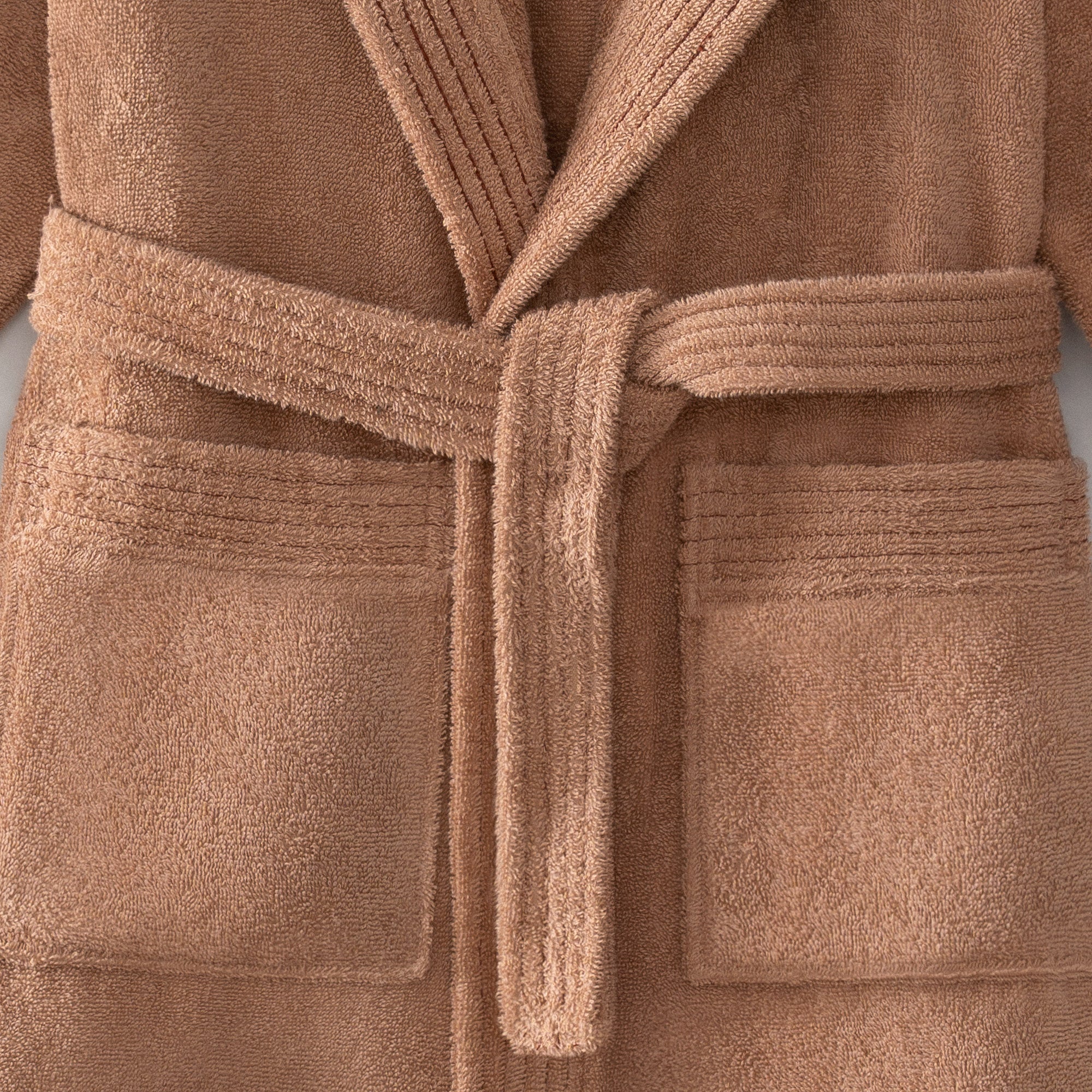 Ecosoft Organic Turkish Cotton Women's Bathrobe Terra
