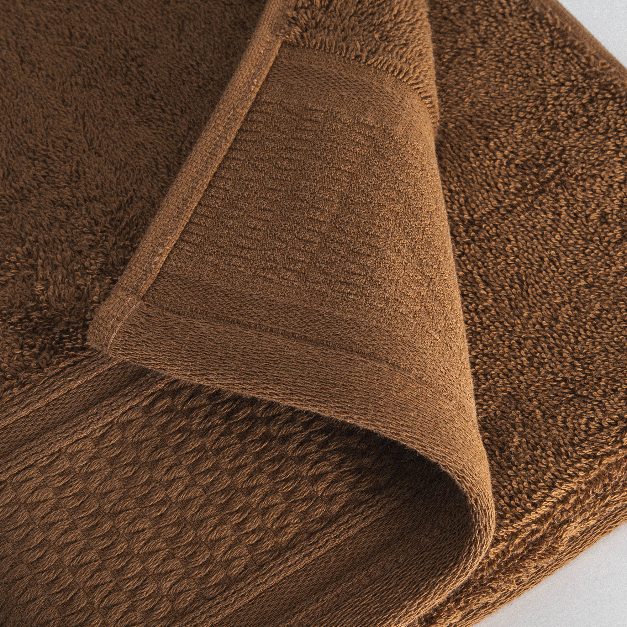 Farah Organic Cotton Hand Towel Brown