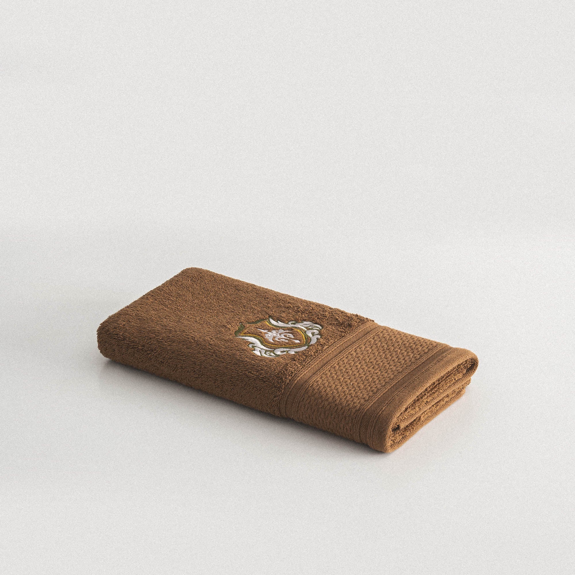 Farah Organic Cotton Hand Towel Brown