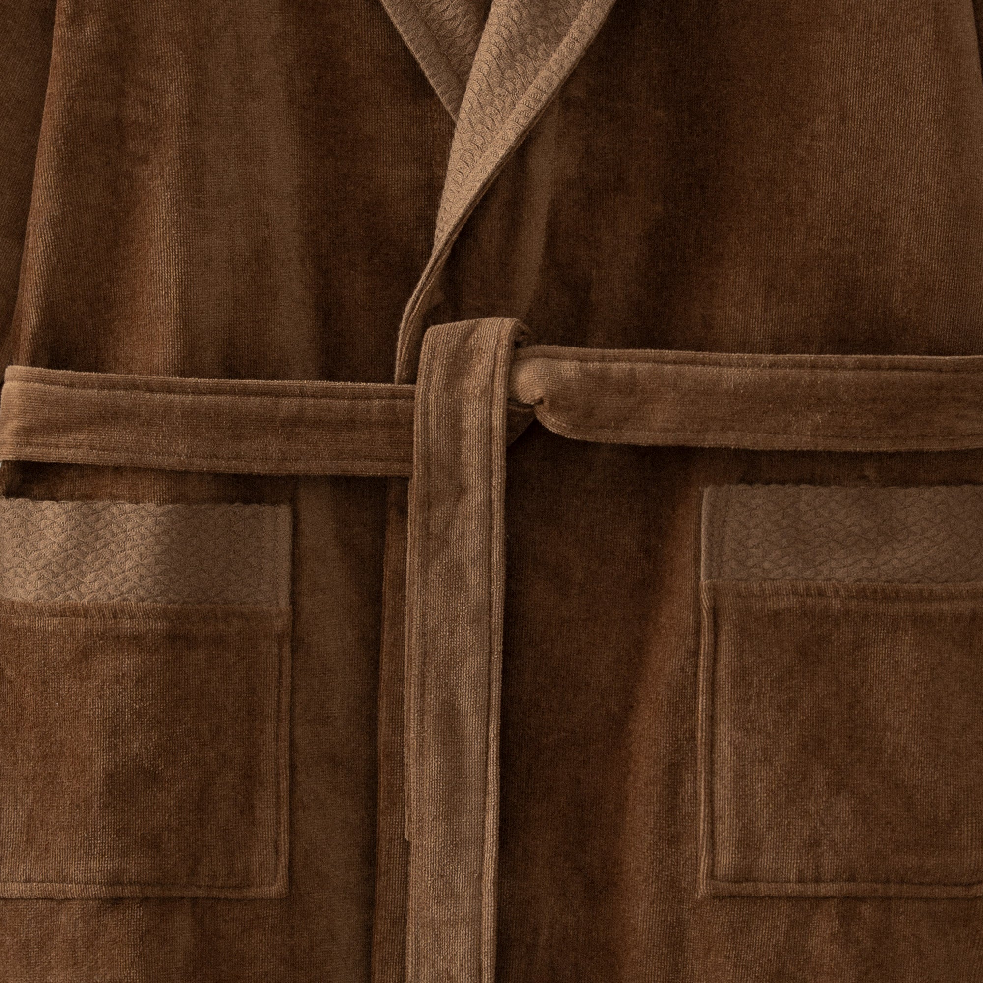 Farah Organic Cotton Men's Bathrobe Brown