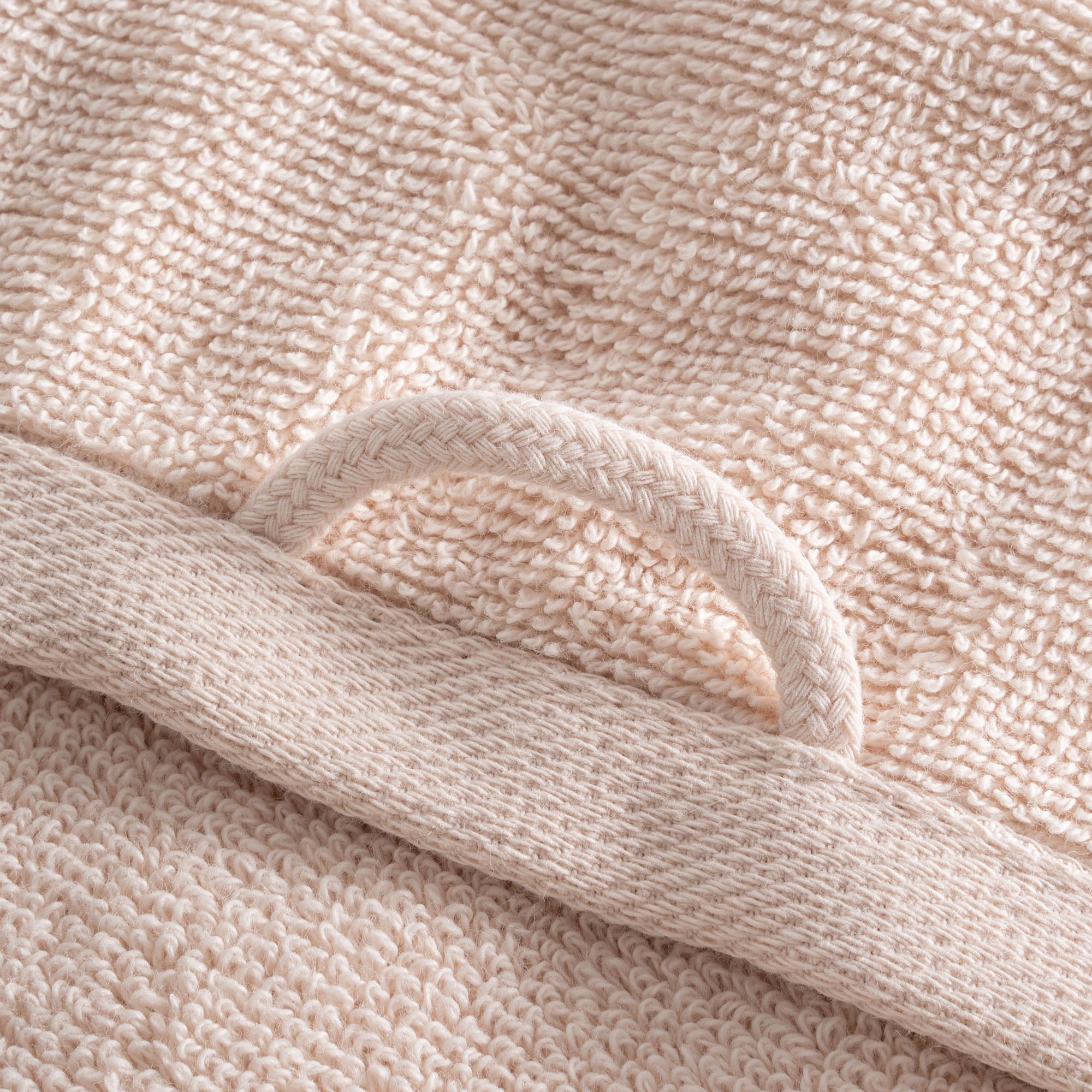Lara Turkish Cotton Bath Towel Light Salmon
