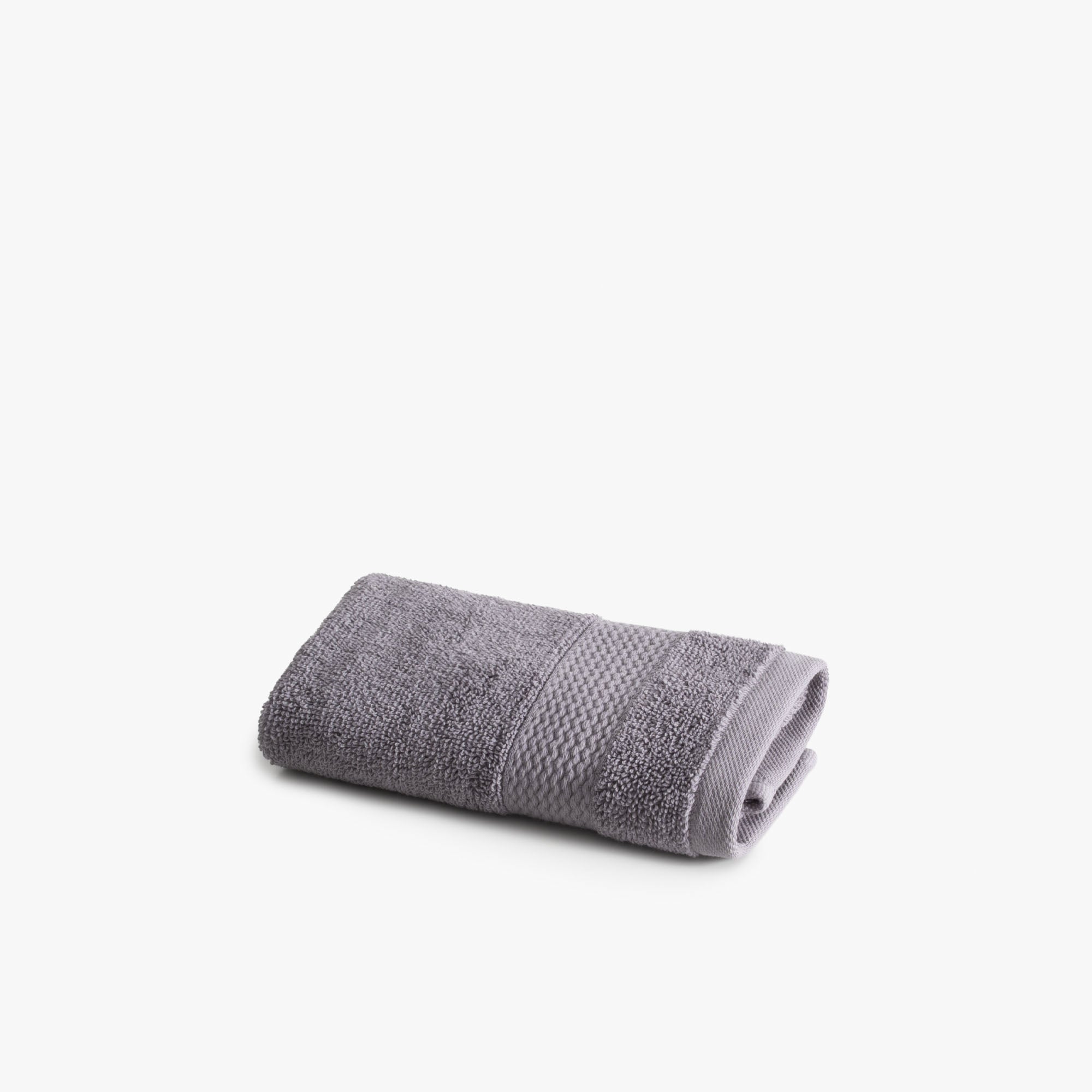 Lara Turkish Cotton Wash Cloth Towel Dark Gray