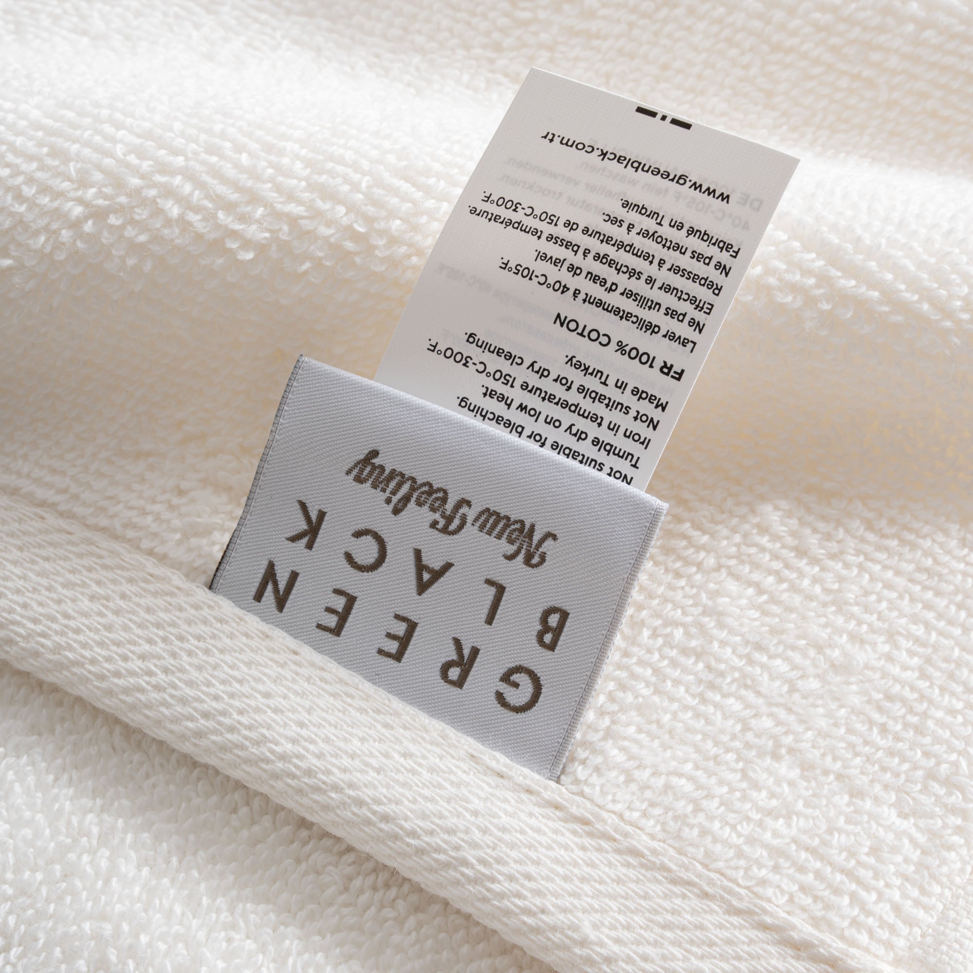 Lara Turkish Cotton Wash Cloth Towel Cream
