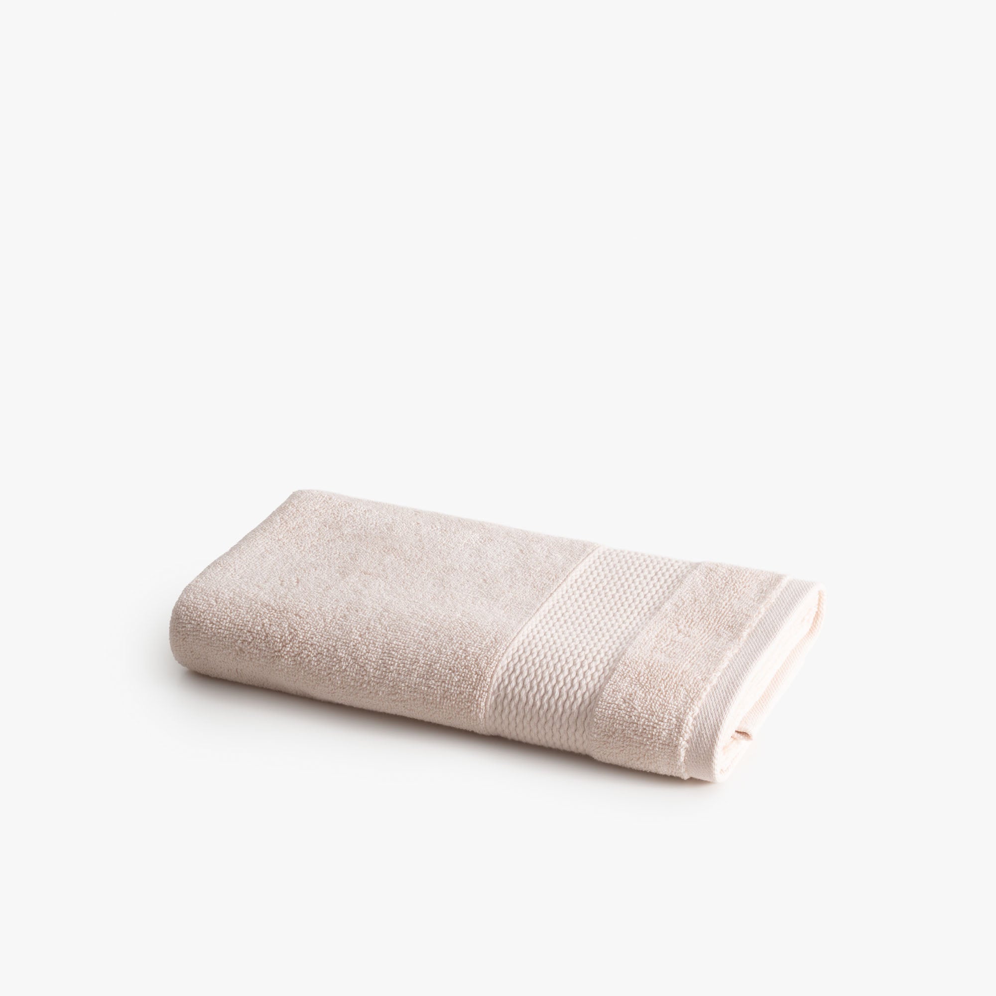 Lara Turkish Cotton Hand Towel Light Salmon