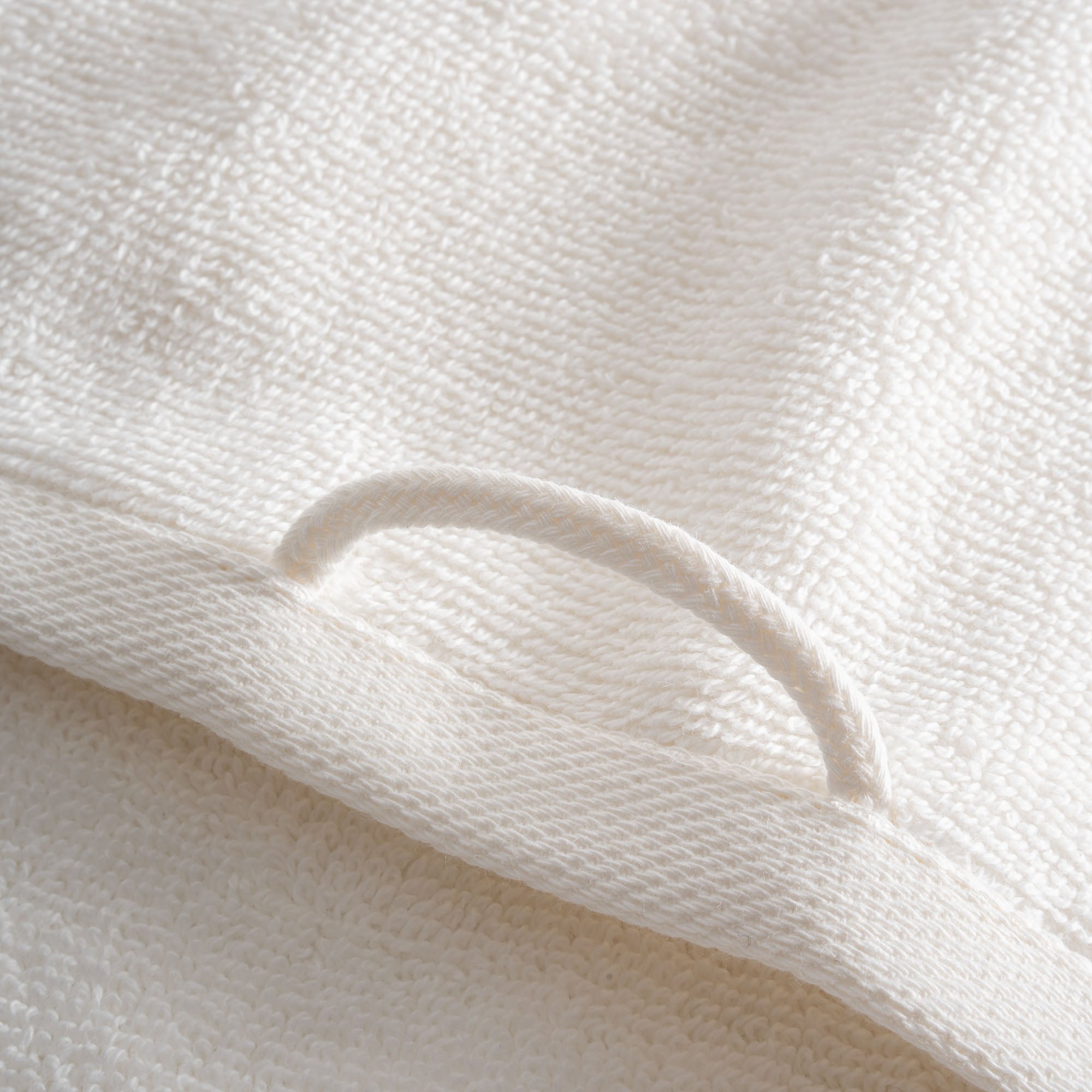 Lara Cotton Hand Towel Set of 2 Cream