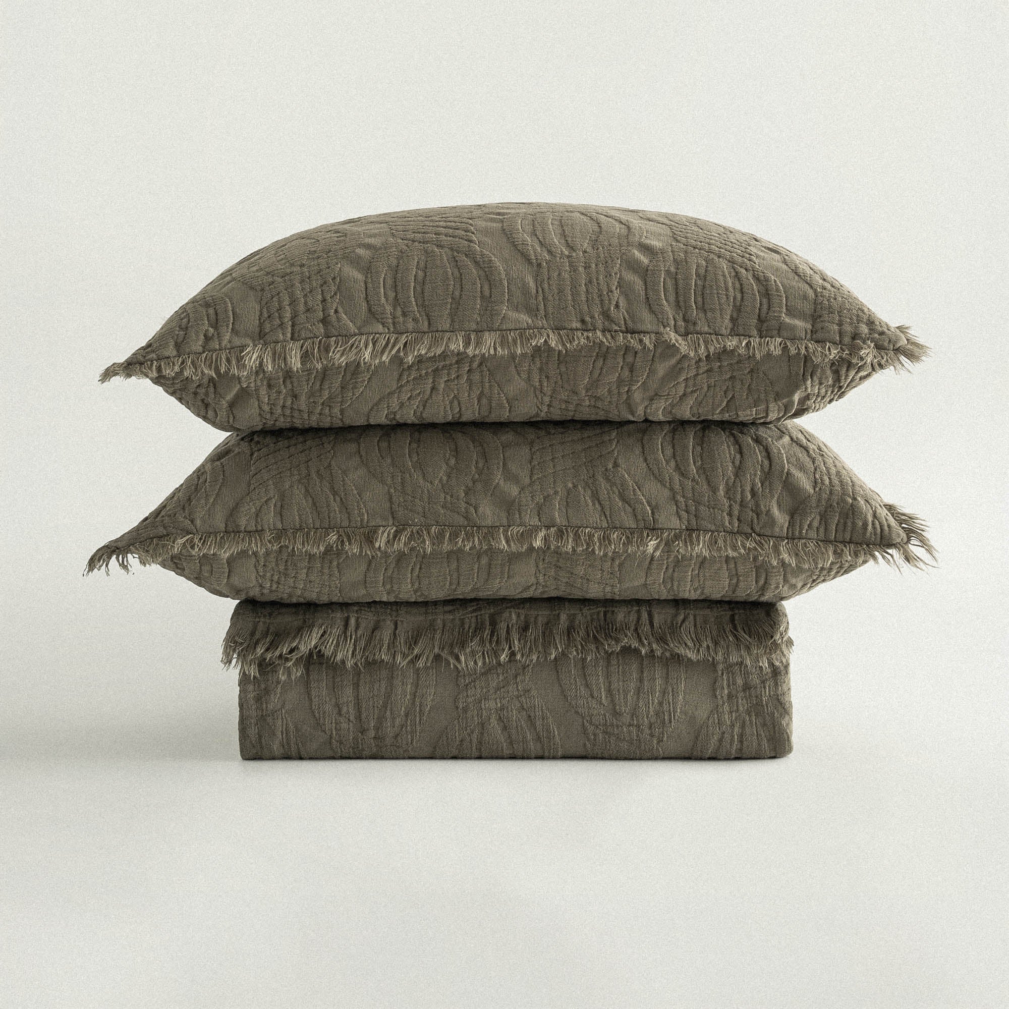 Hifa Turkish Cotton Double Pique Set Green