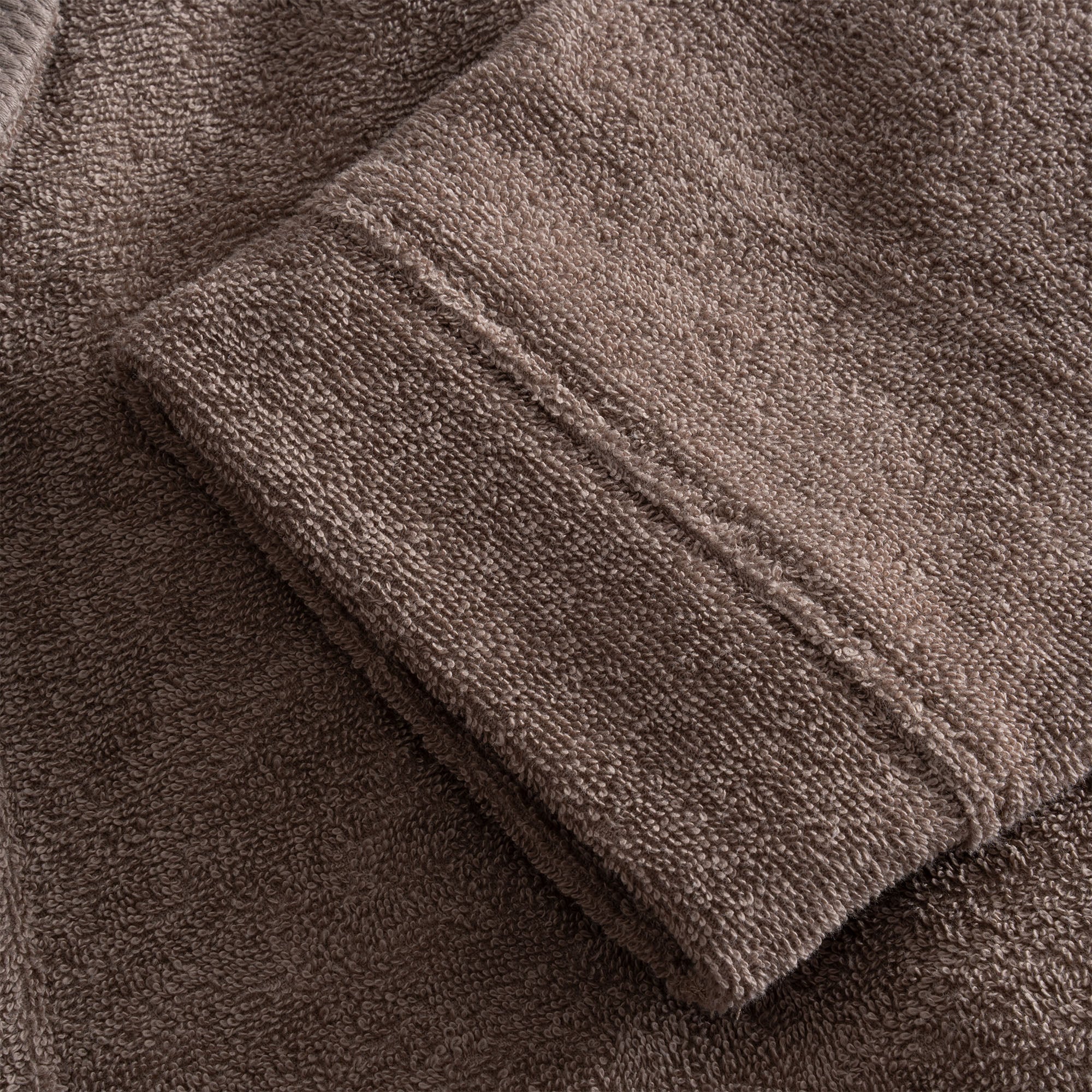 Lara Turkish Cotton Men's Bathrobe Brown