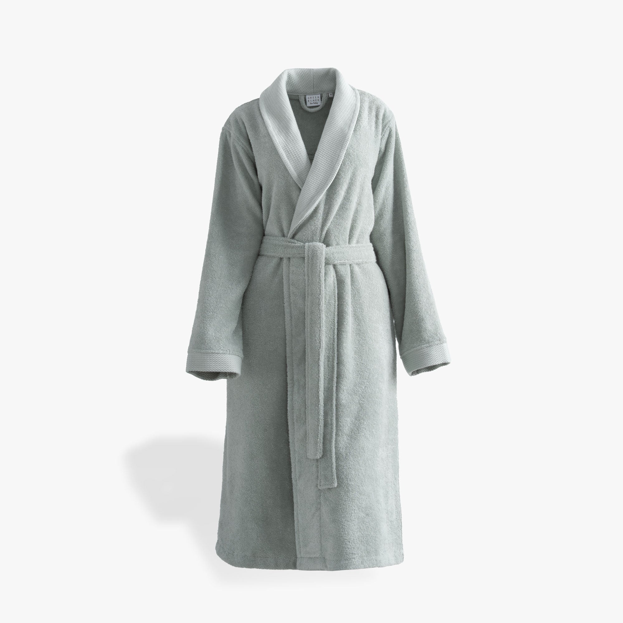 Lara Turkish Cotton Women's Bathrobe Green