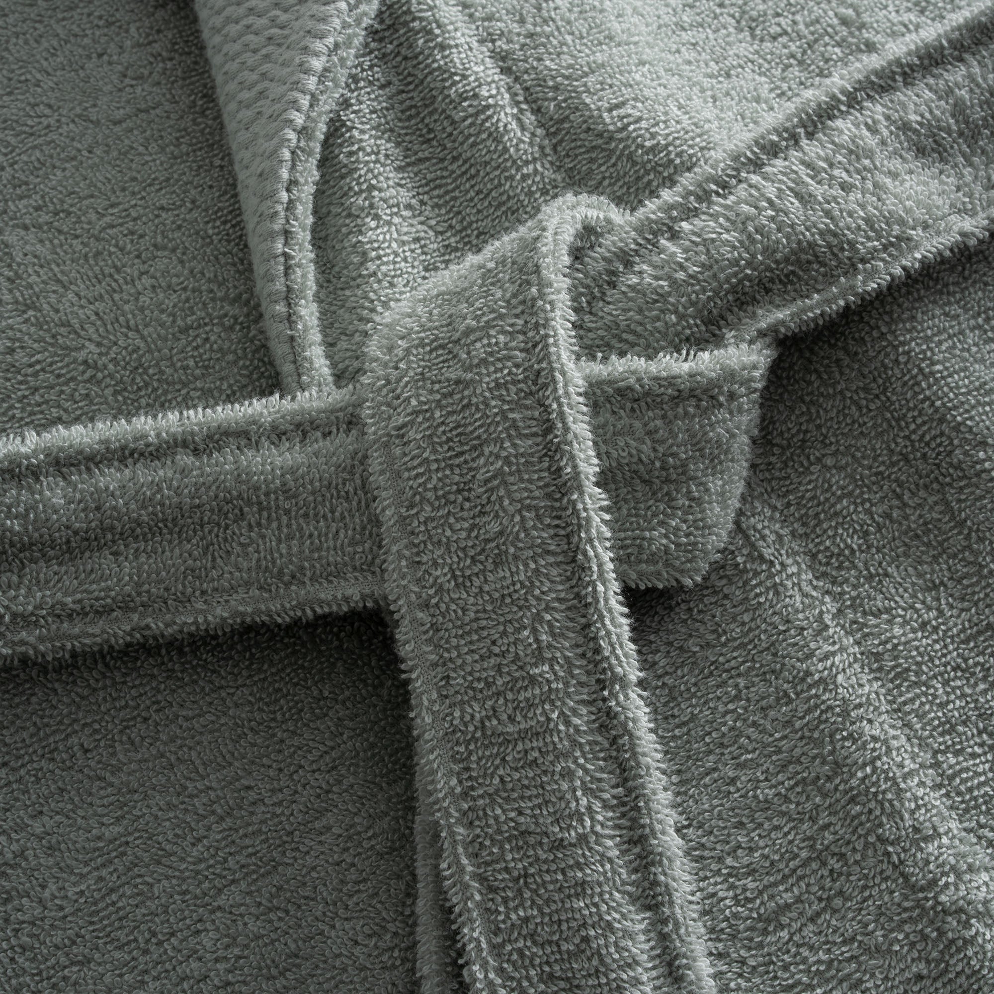 Lara Turkish Cotton Women's Bathrobe Green