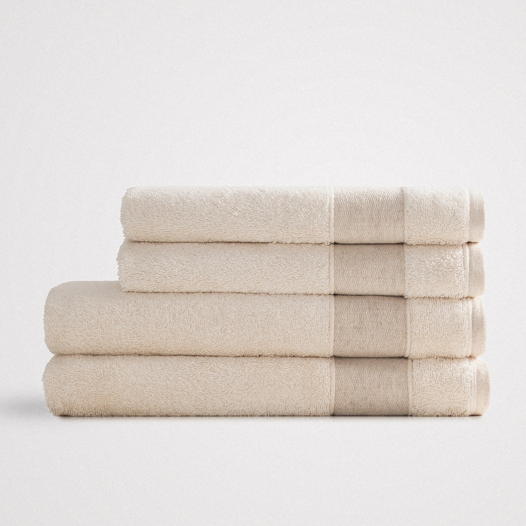 Leyna Organic Cotton Men's Towel Set of 4