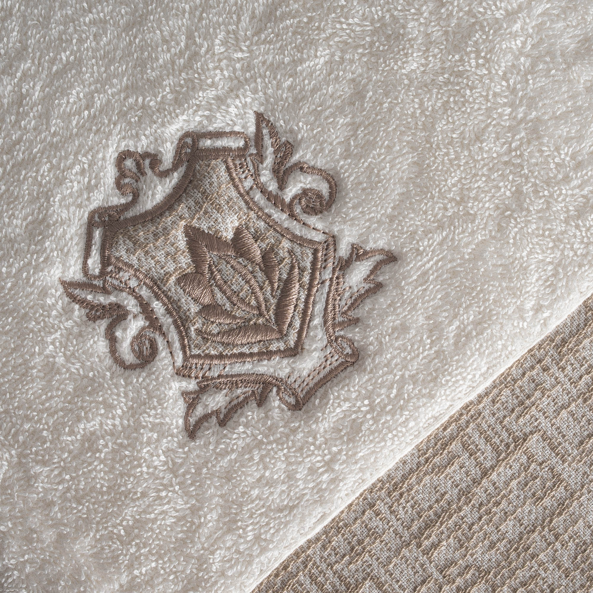 Liva Organic Cotton Men's Bath Towel Cream