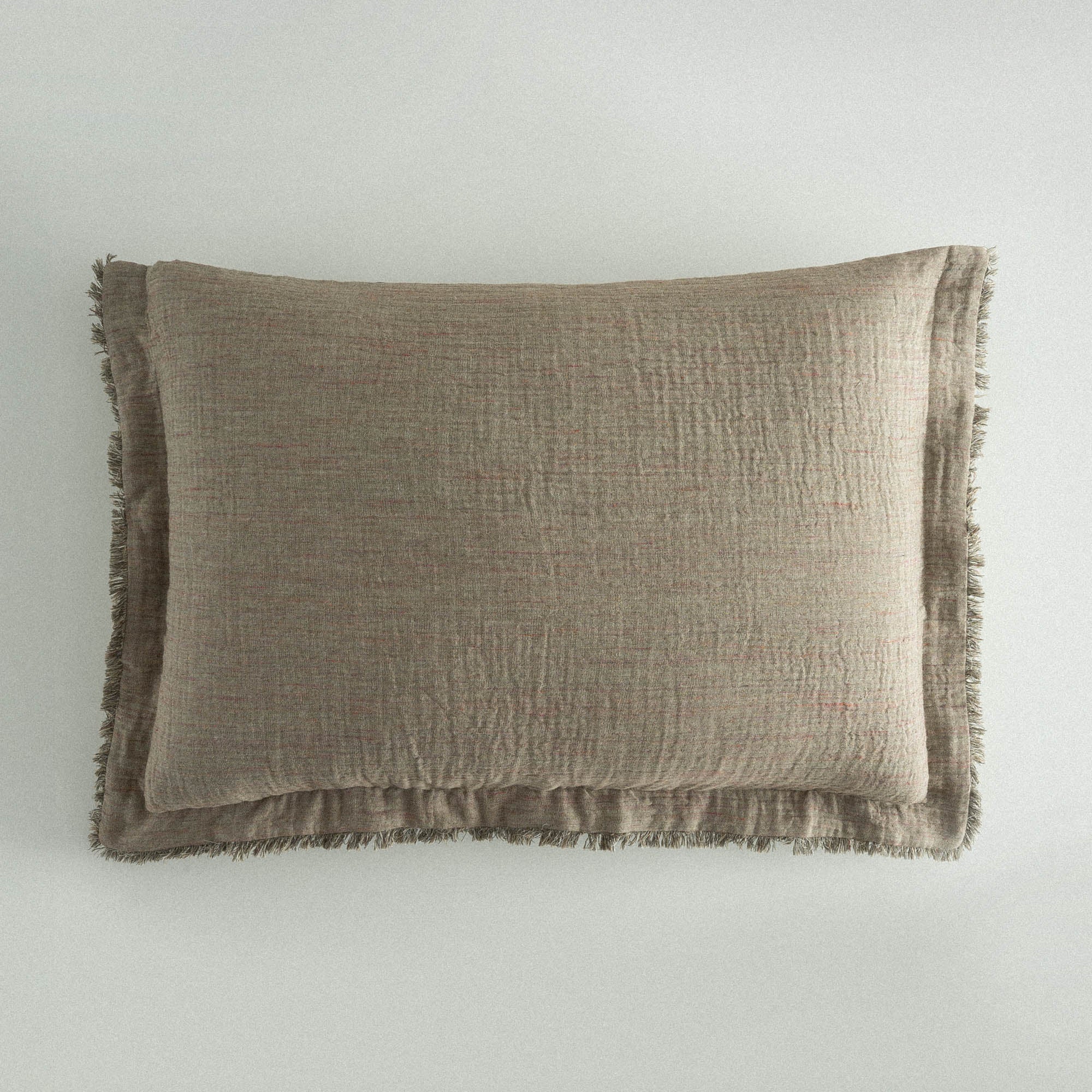 Muna Organic Cotton Single Bedspread Set Inject Green-Dark Green