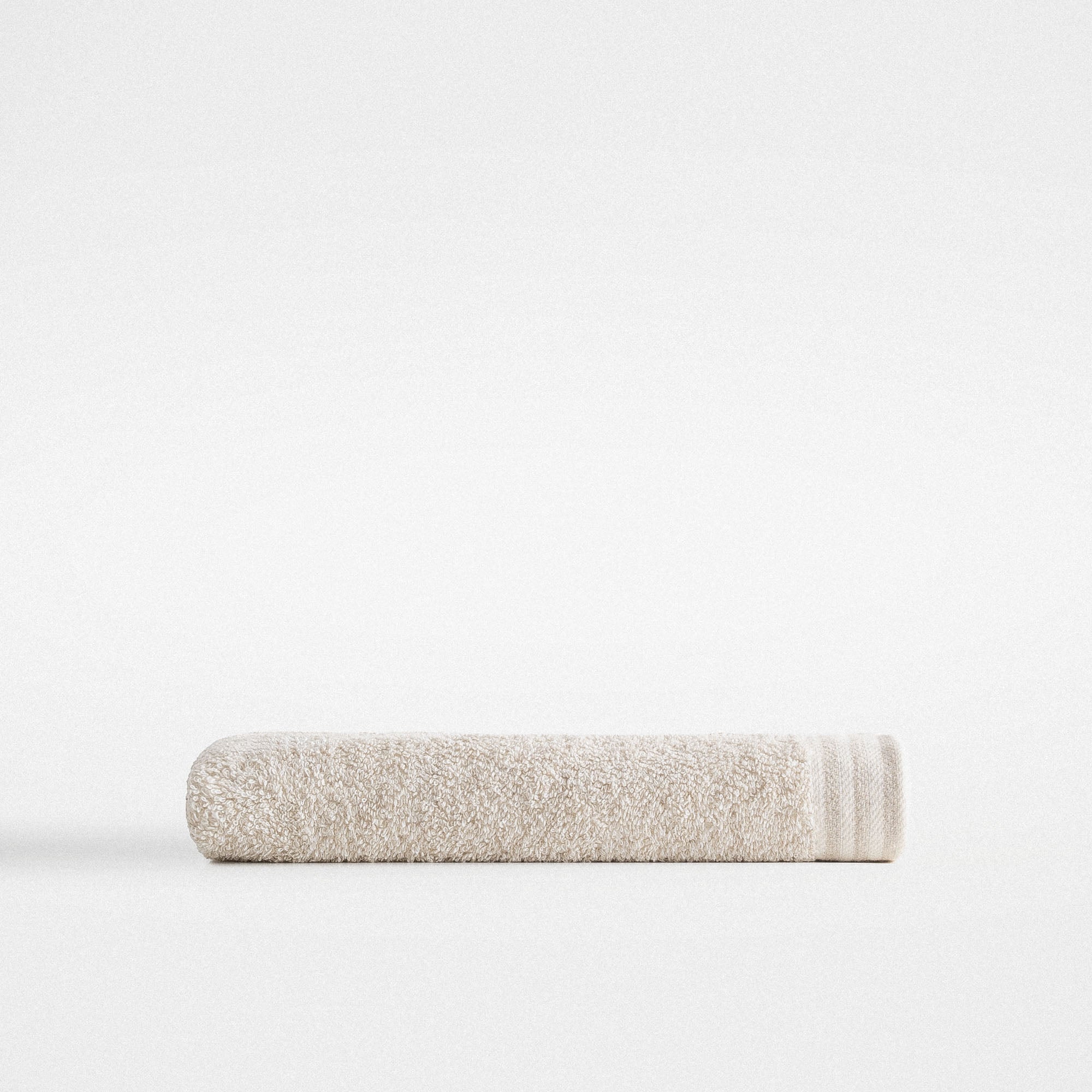 Raisa Organic Cotton Hemp Hand Towel Beige