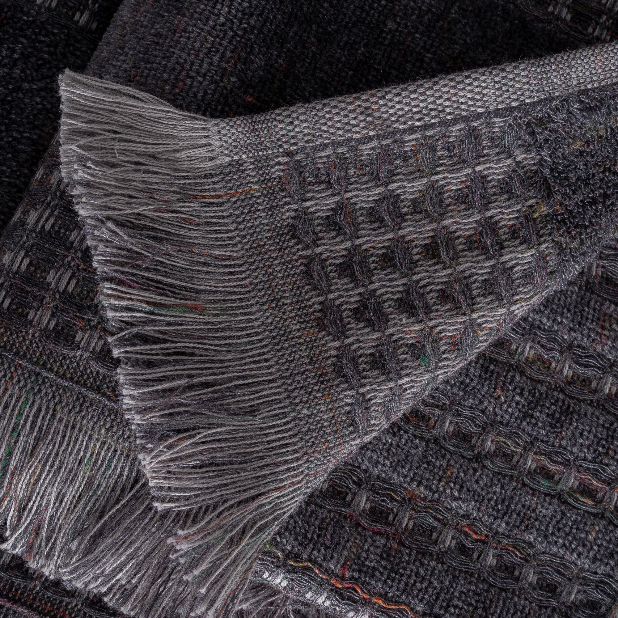 Zeus Organic Turkish Cotton Bath Towel Set of 6 Inject Anthracite