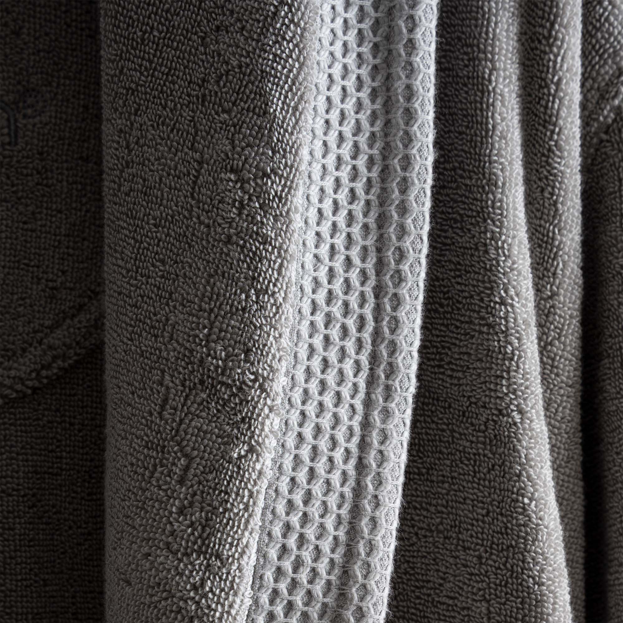 Pure Cotton Organic Turkish Cotton Men's Bathrobe Gray