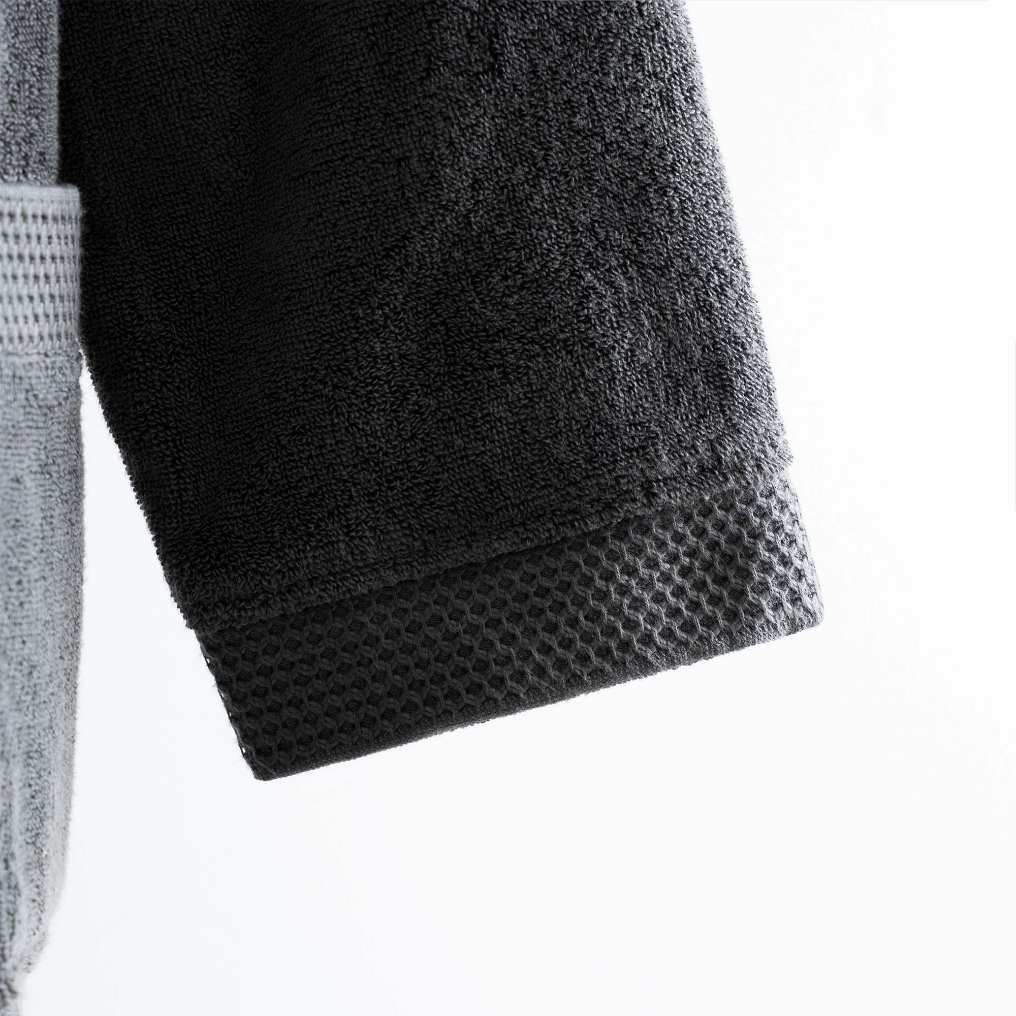 Pure Cotton Organic Cotton Men's Bathrobe Anthracite