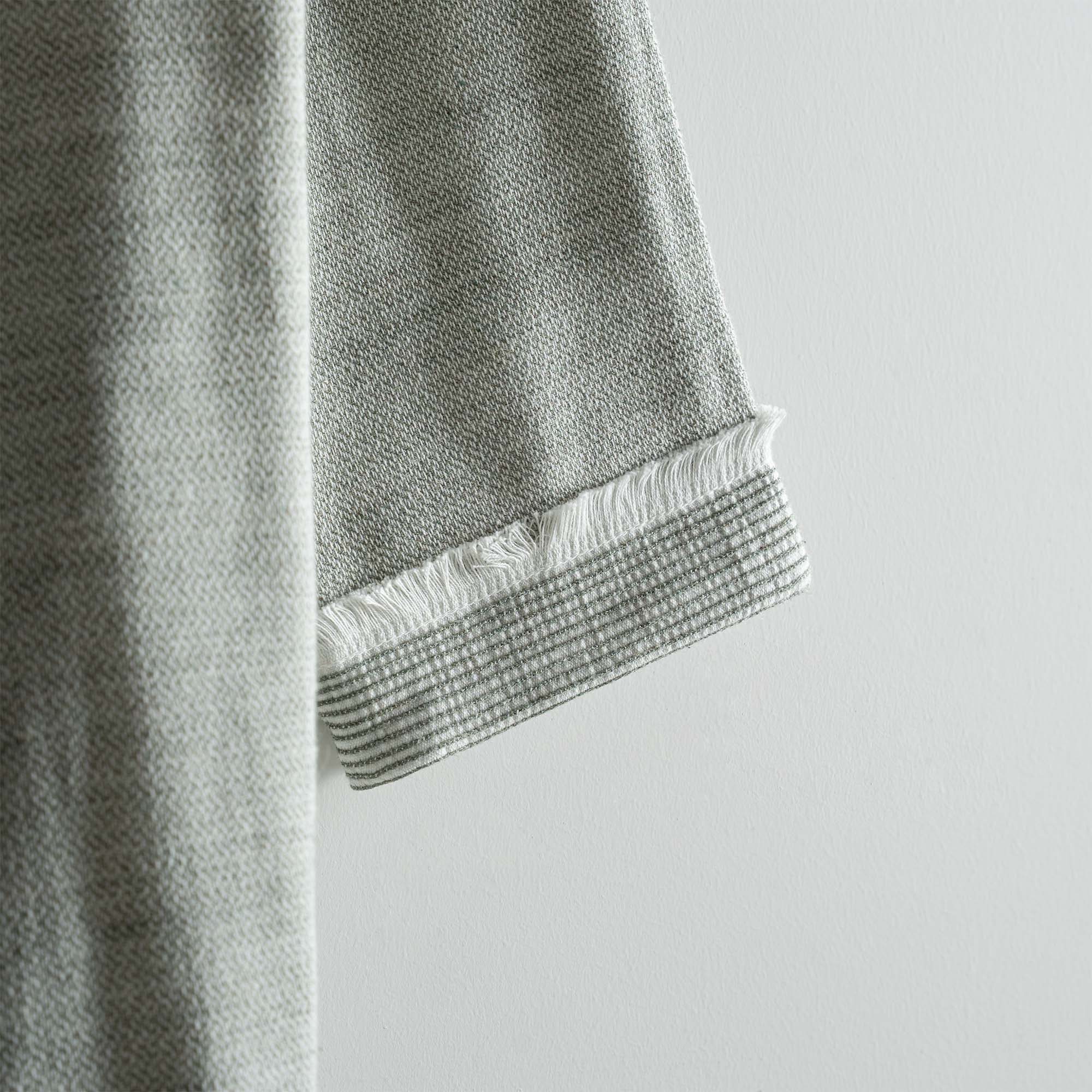 Hasna Organic Cotton Linen Women's Bathrobe Khaki