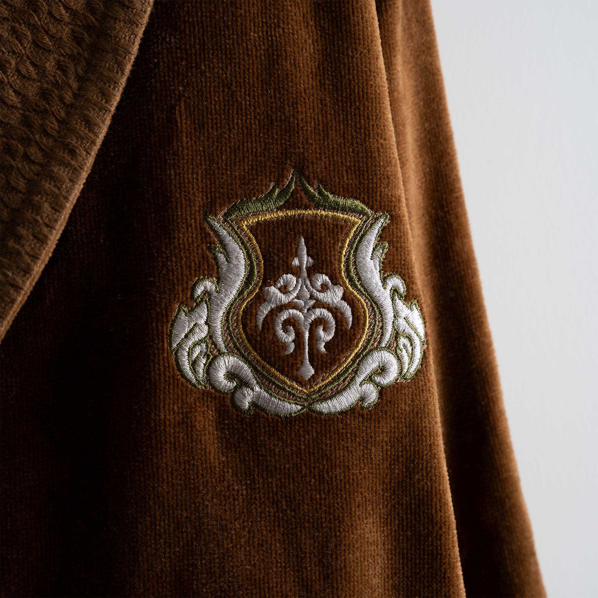 Farah Organic Cotton Men's Bathrobe Brown