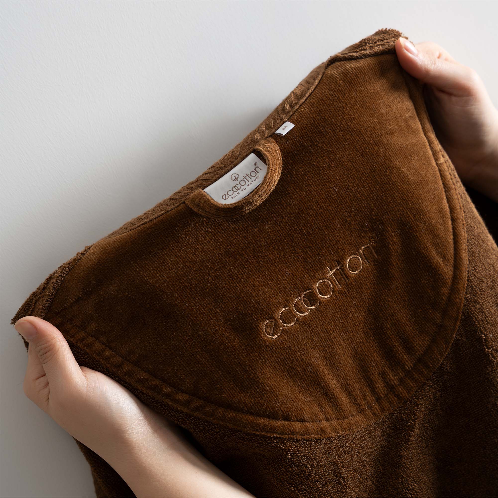 Farah Organic Cotton Men's Bathrobe Brown