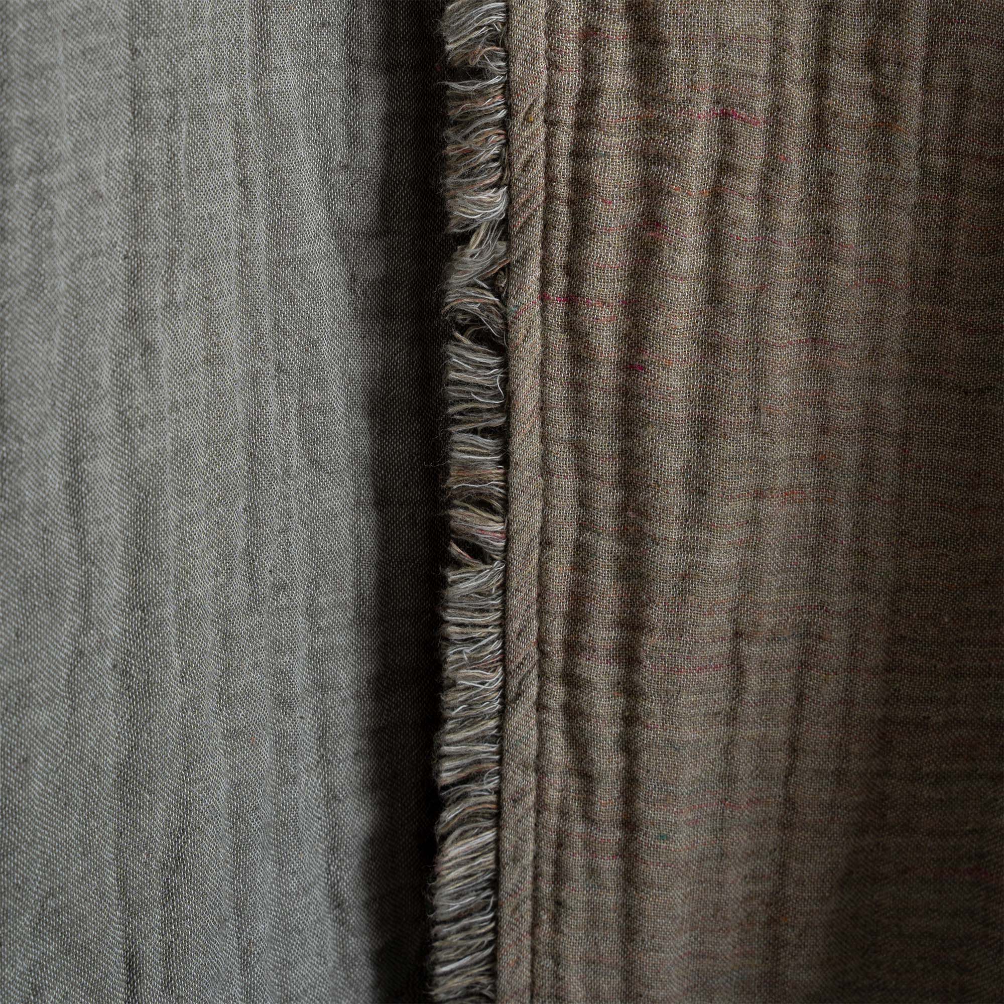 Muna Organic Turkish Cotton Women's Bathrobe Inject Green-Dark Green