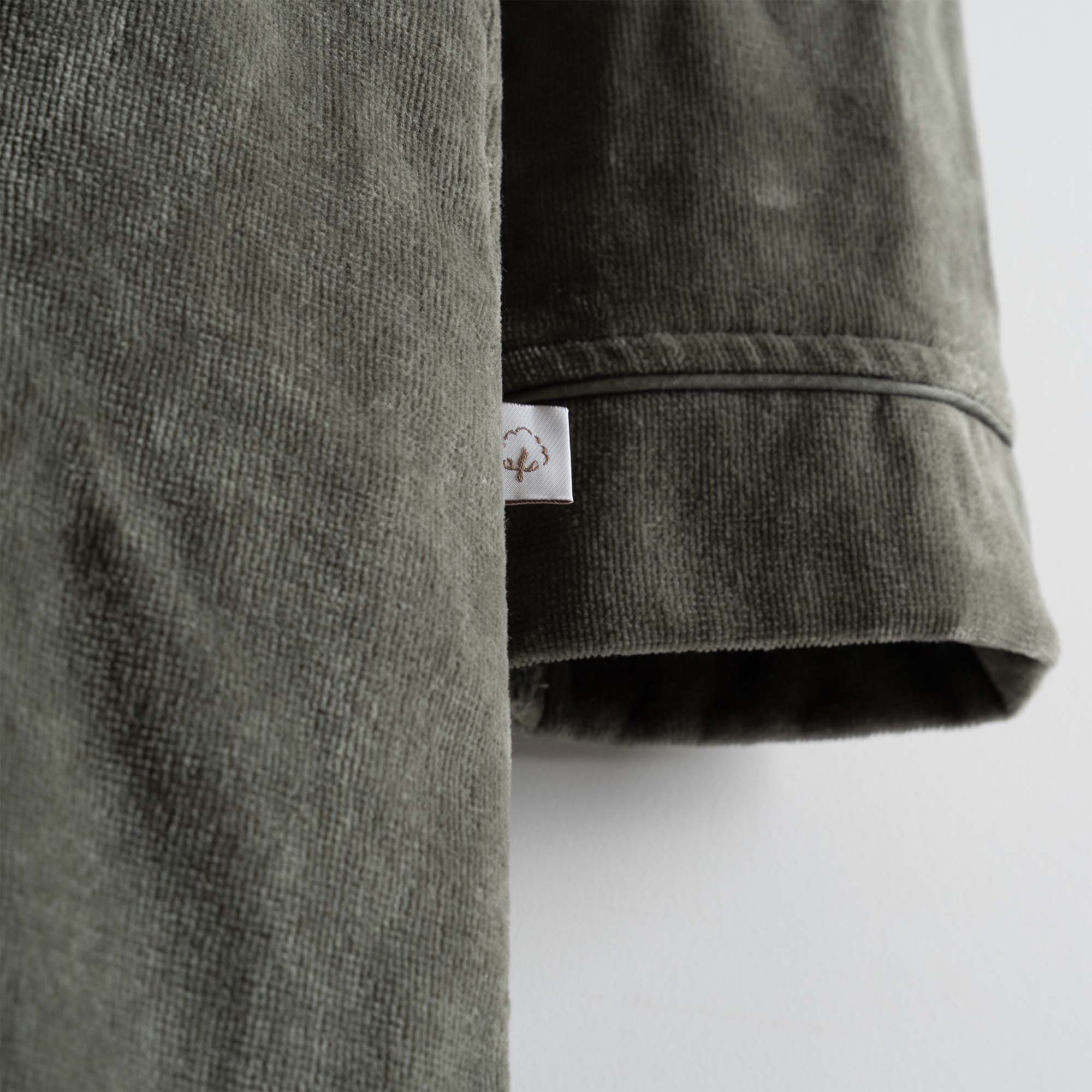 Farah Organic Cotton Women's Bathrobe Green