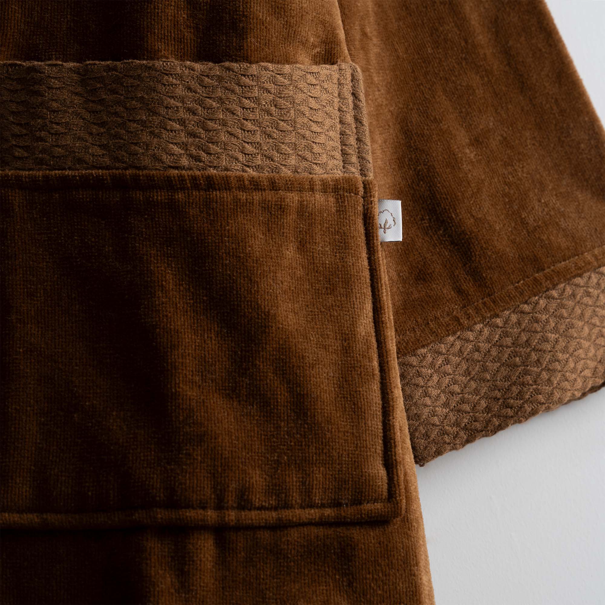 Farah Organic Cotton Men's Bathrobe Brown