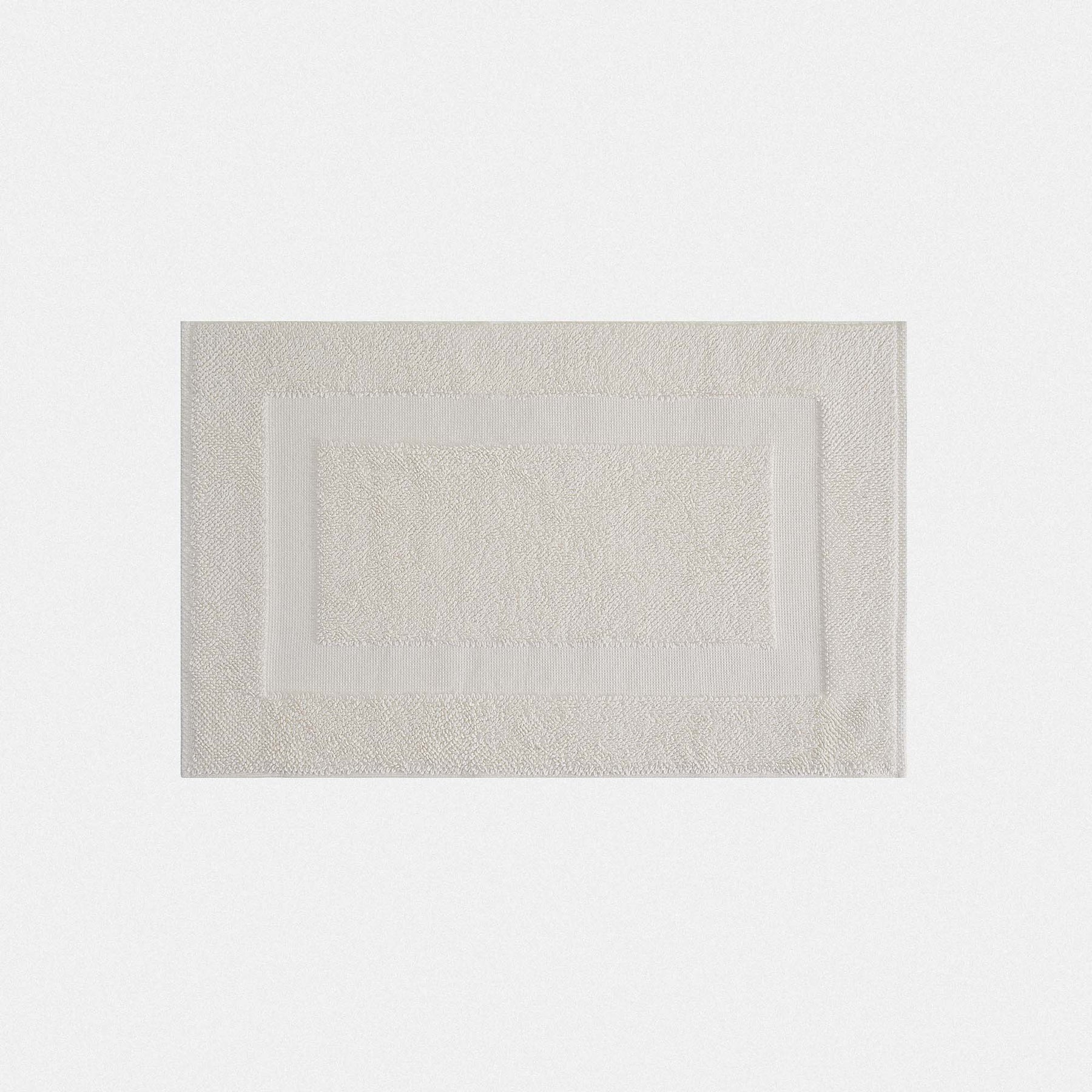 Kaia Bath Mat 100% Cotton Cream 50x80 Cm