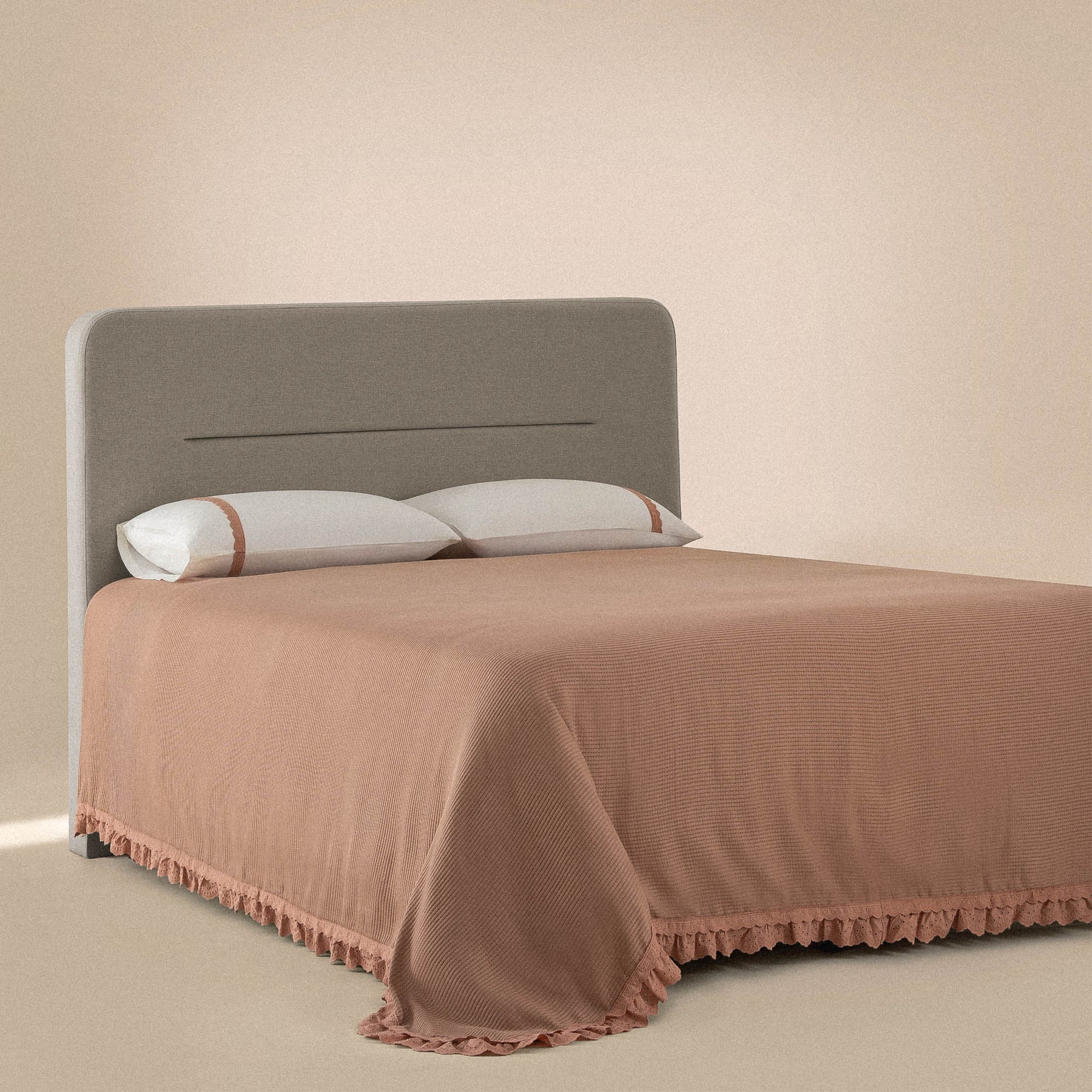 Alessa Organic Cotton Jacquard Double Pique Set Terra