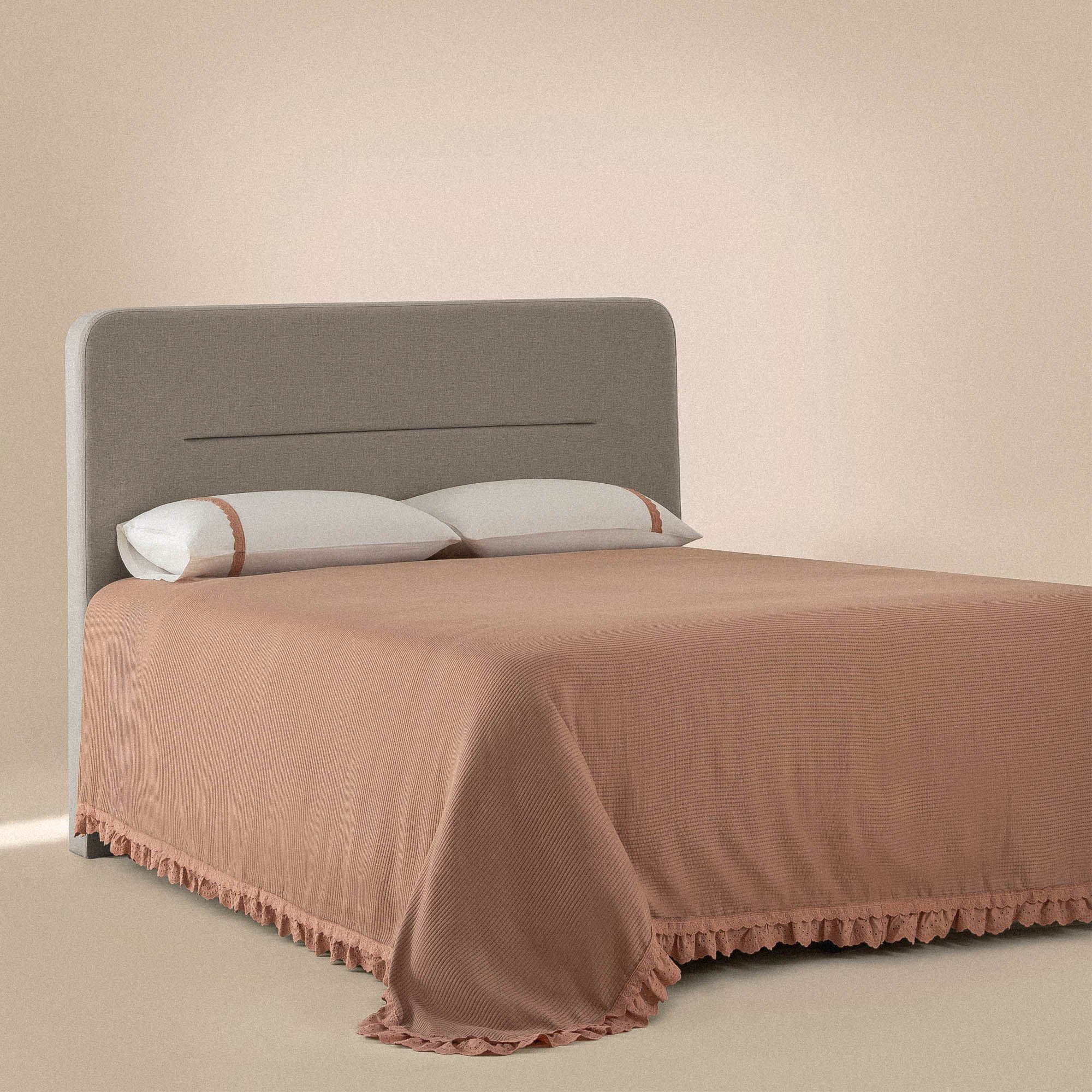 Alessa Organic Cotton Jacquard Double Pique Set Terra