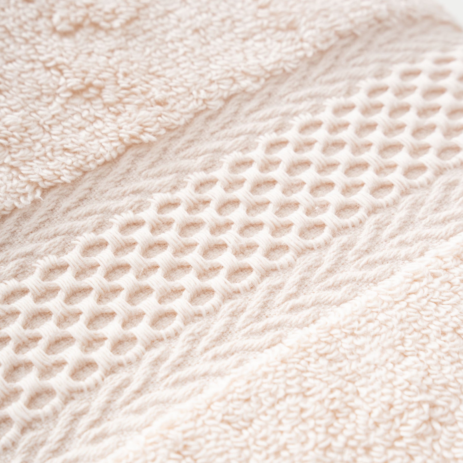 Auraline Organic Turkish Cotton Bath Towel Set of 6 Light Salmon