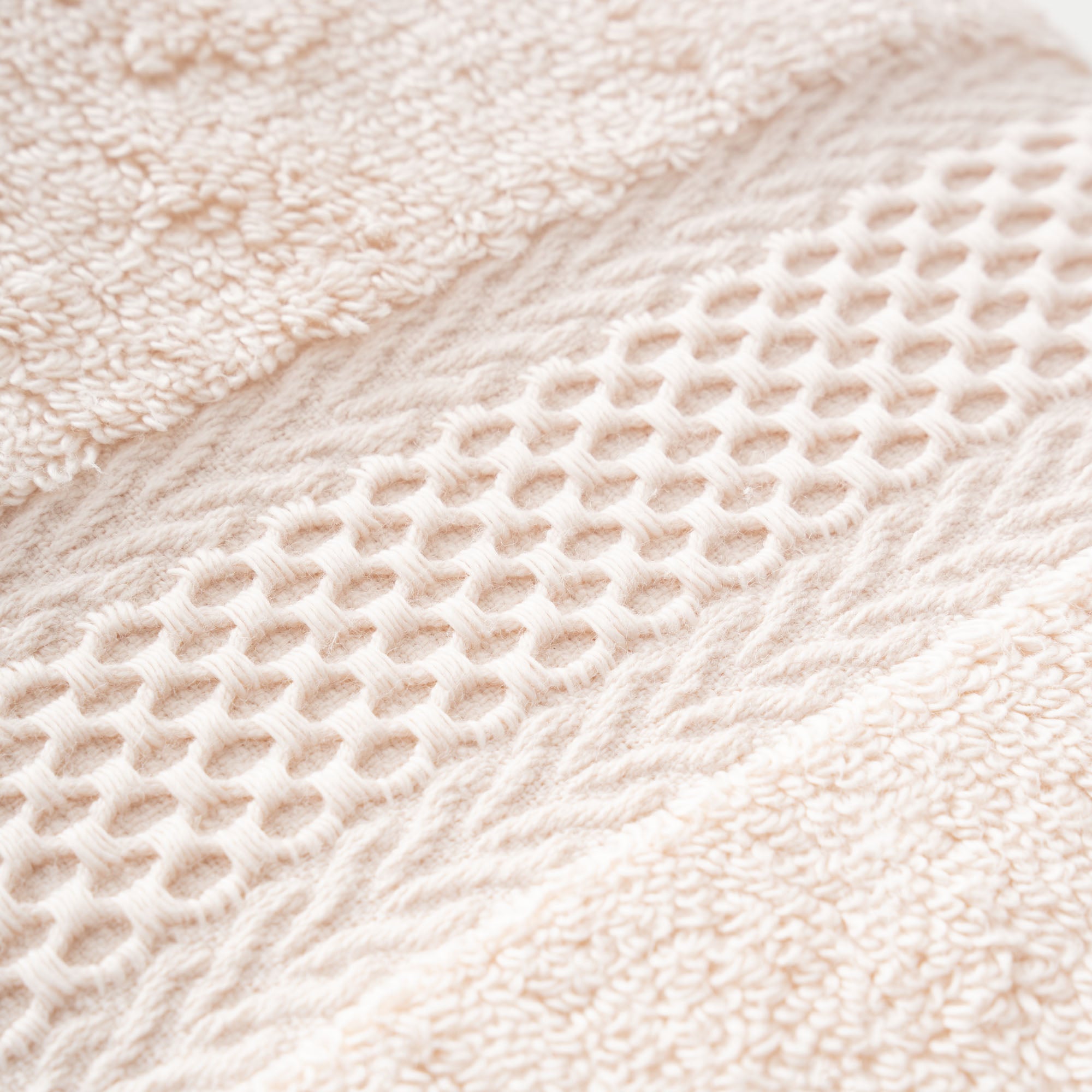 Auraline Organic Turkish Cotton Bath Towel Set of 6 Light Salmon