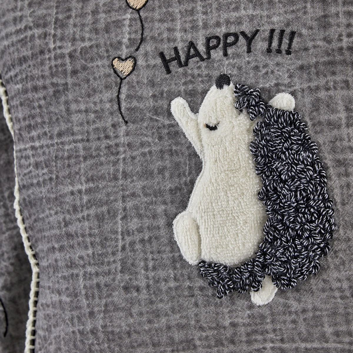 Migala Organic Cotton Muslin Baby Bedding Set Gray