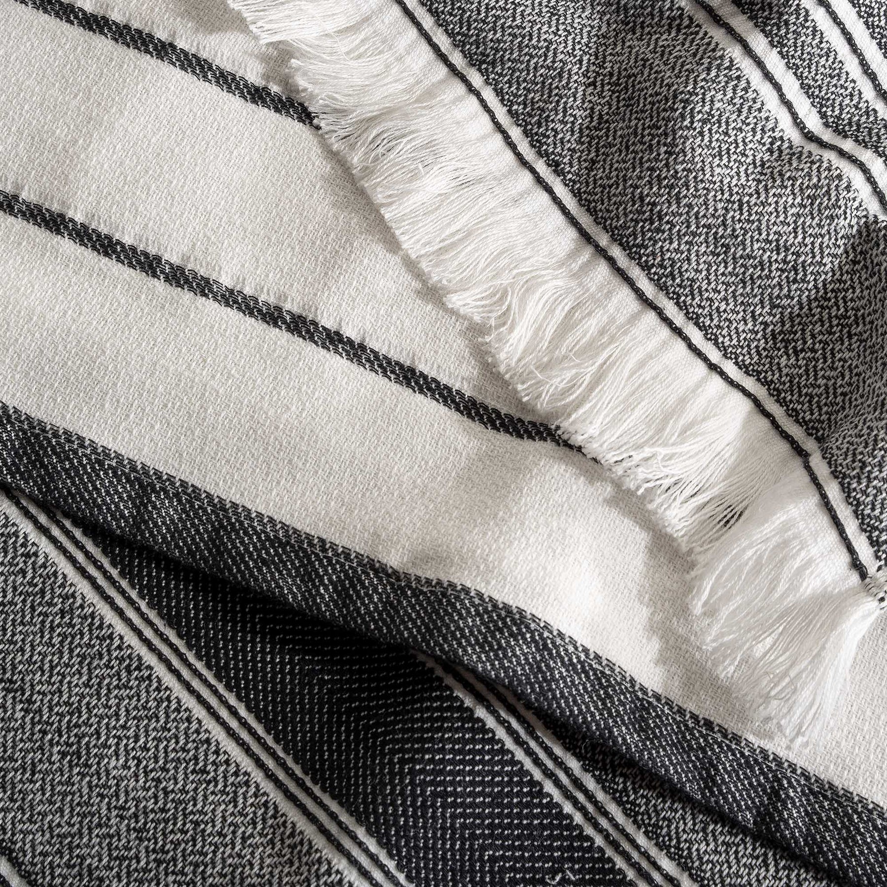 Elis Organic Cotton Kitchen Towel Set of 3 Black