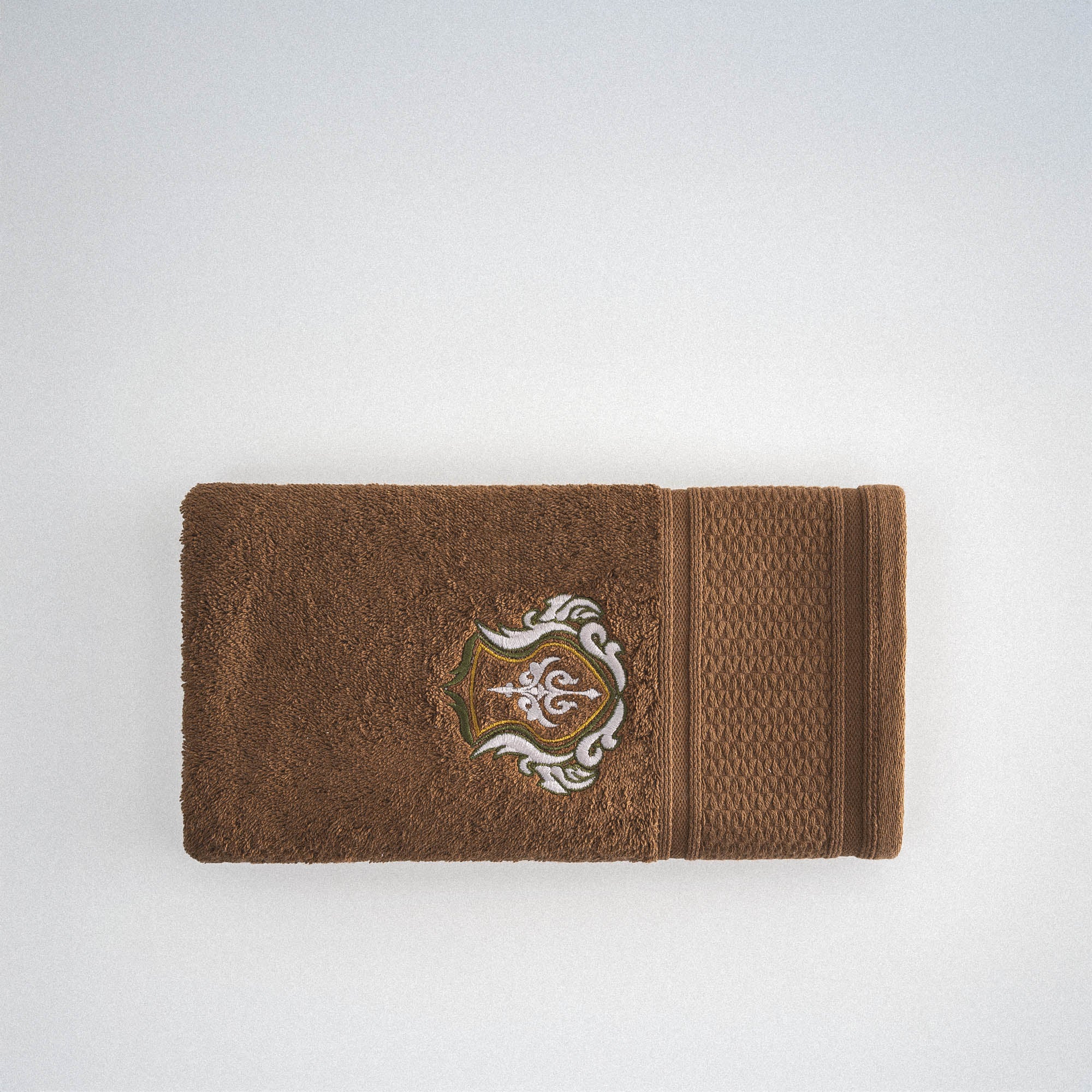 Farah Organic Cotton Hand Towel Brown