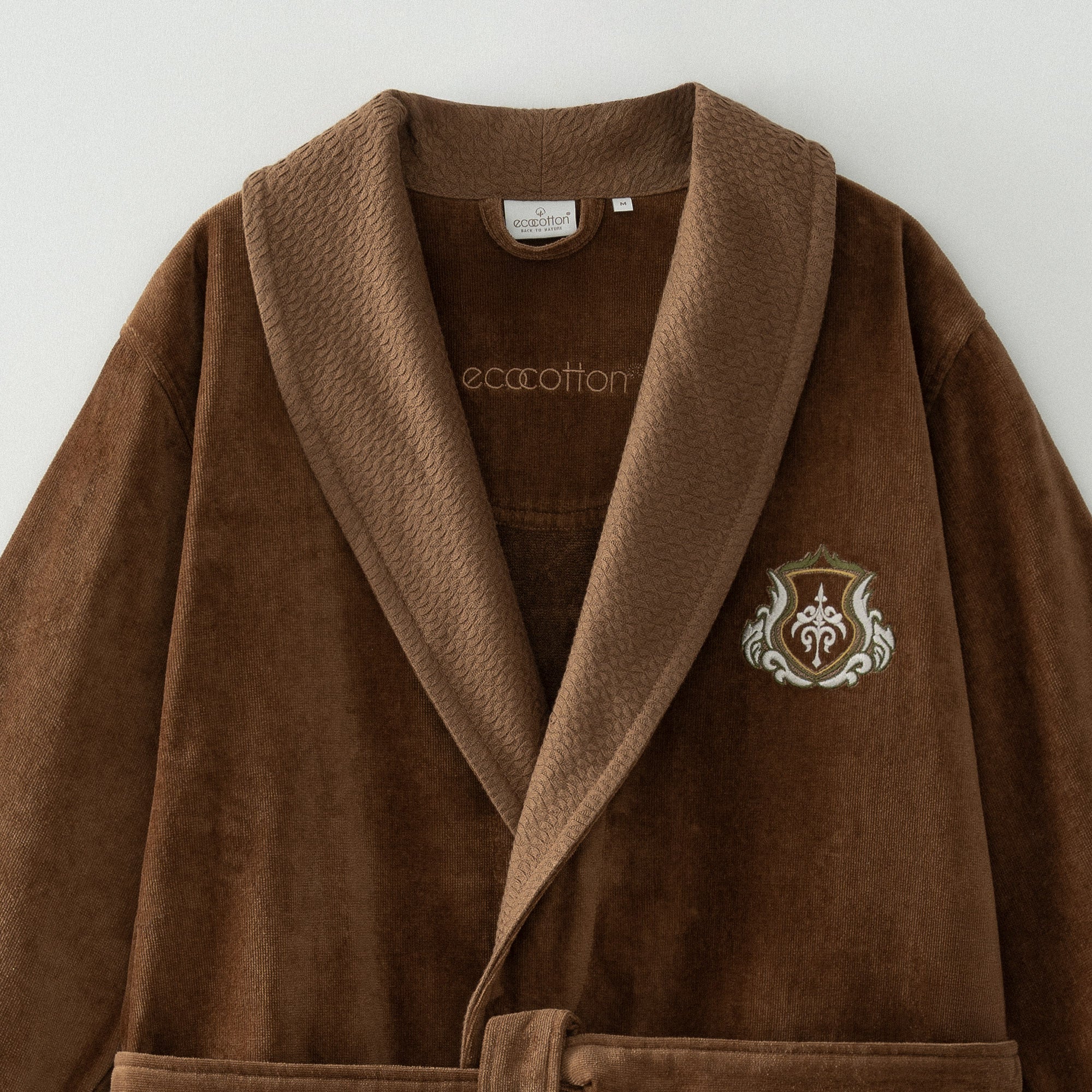 Farah Organic Cotton Men's Bathrobe Brown