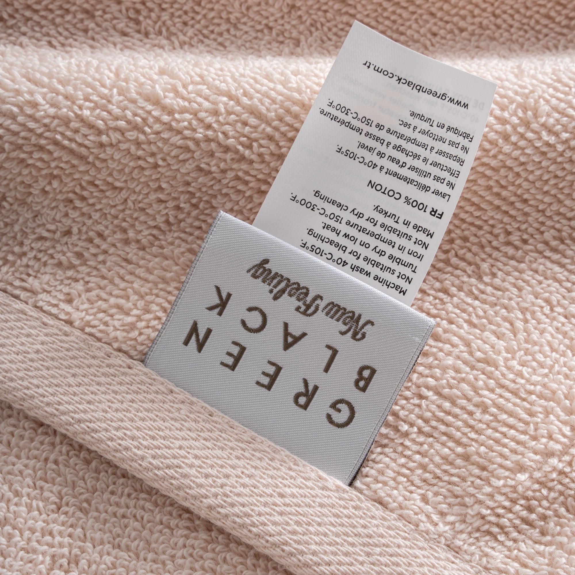 Lara Turkish Cotton Wash Cloth Towel Light Salmon