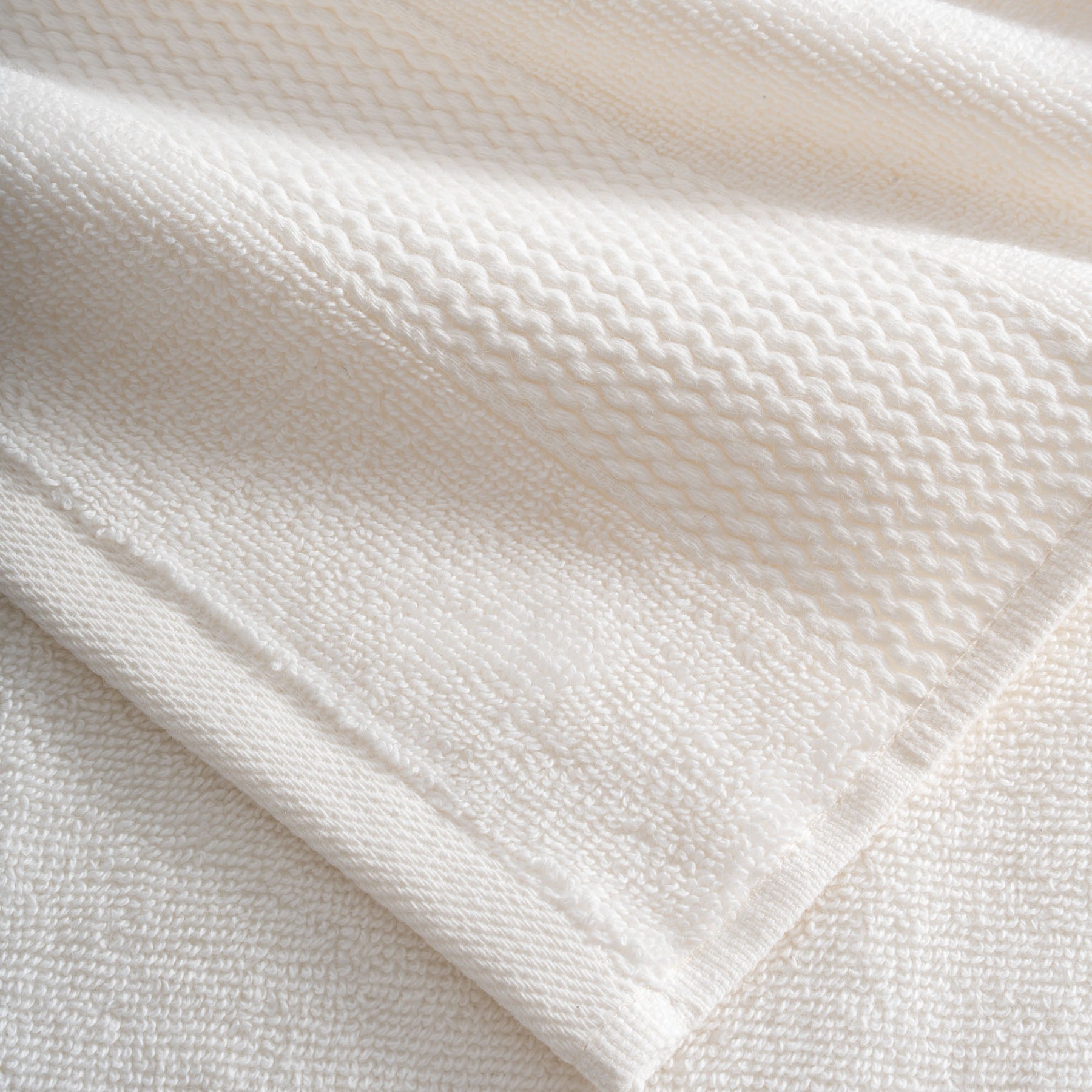 Lara Turkish Cotton Hand Towel Cream