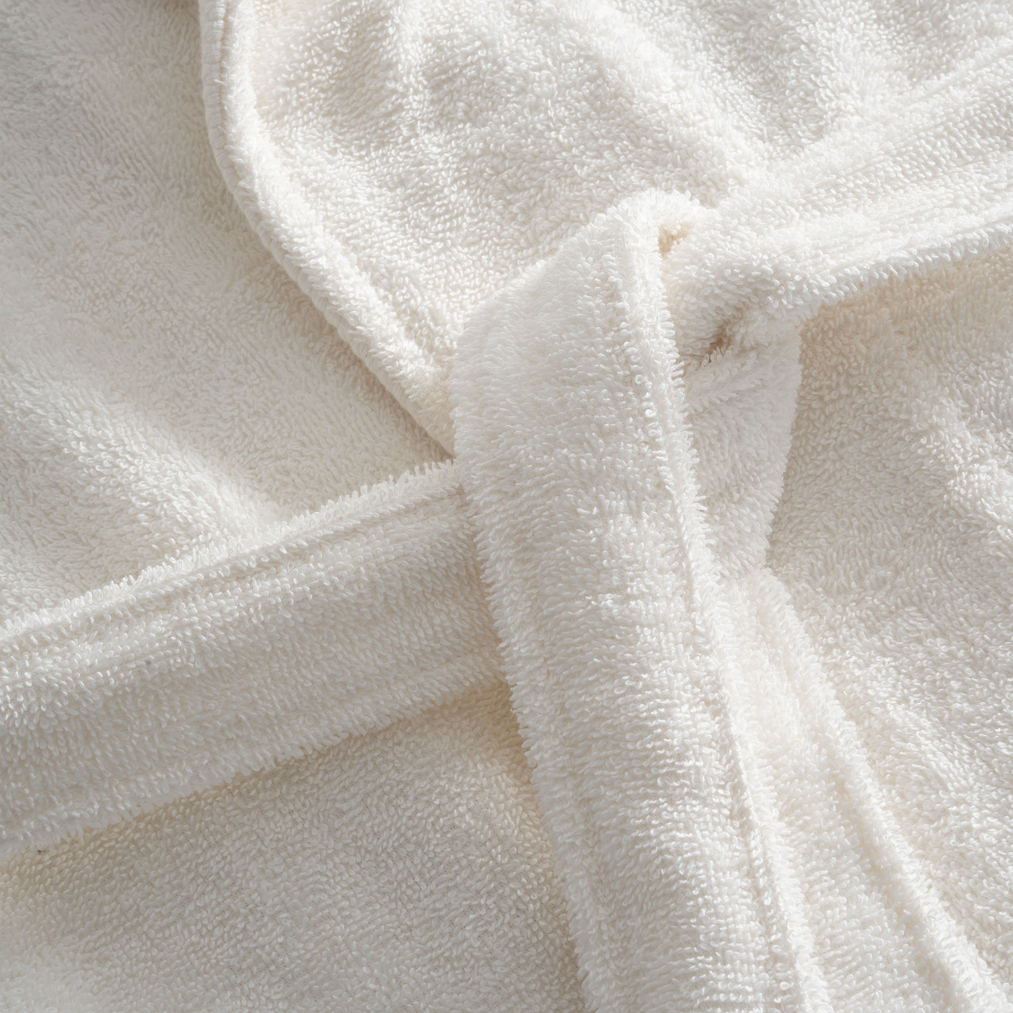 Lara Turkish Cotton Women's Bathrobe Cream