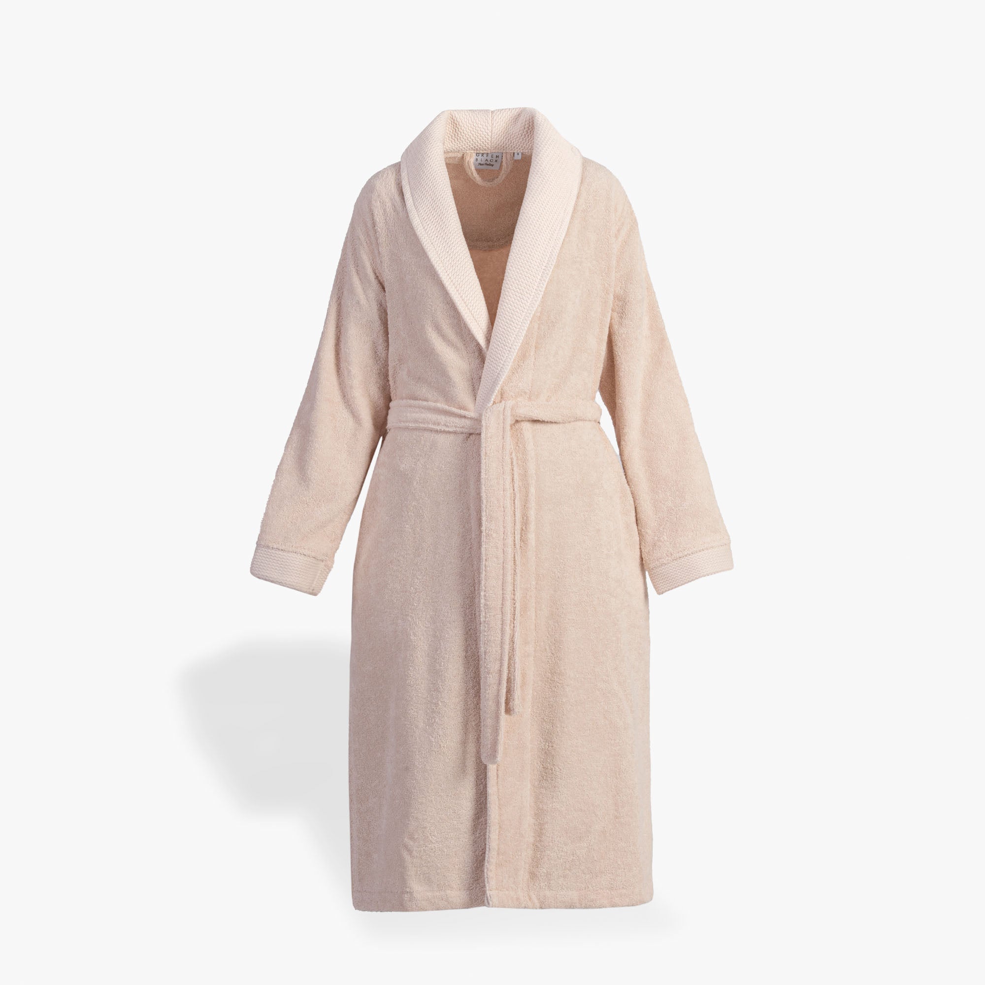 Lara Turkish Cotton Women's Bathrobe Light Salmon