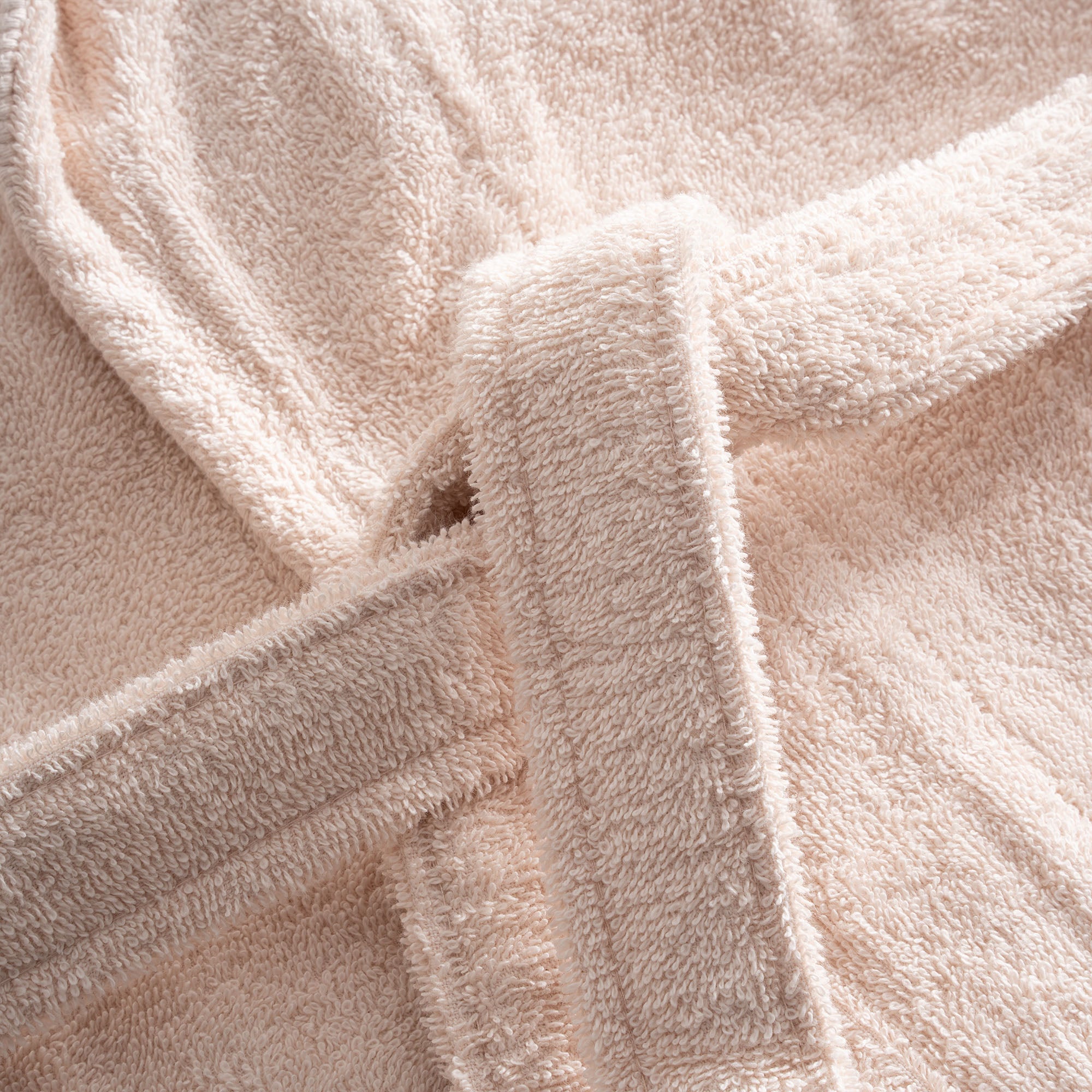 Lara Turkish Cotton Women's Bathrobe Light Salmon
