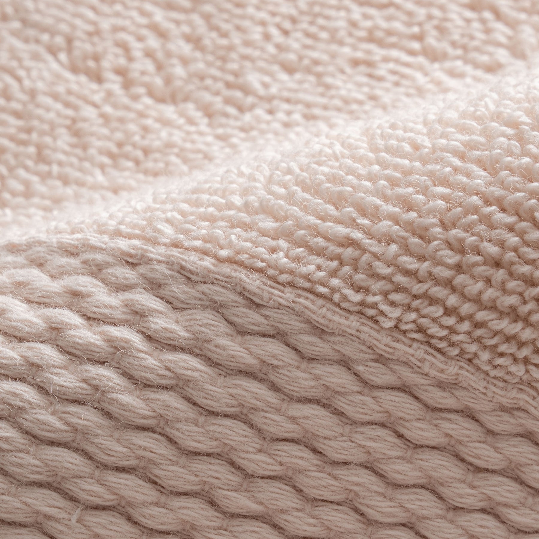 Lara Turkish Cotton Bath Towel Set of 6 Light Salmon