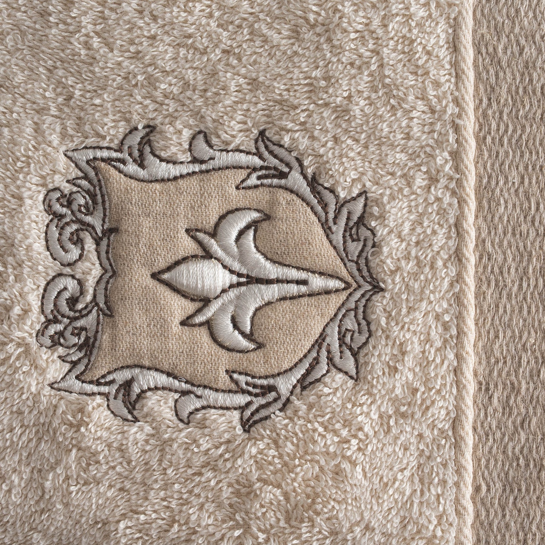 Leyna Organic Turkish Cotton Men's Towel Set of 4