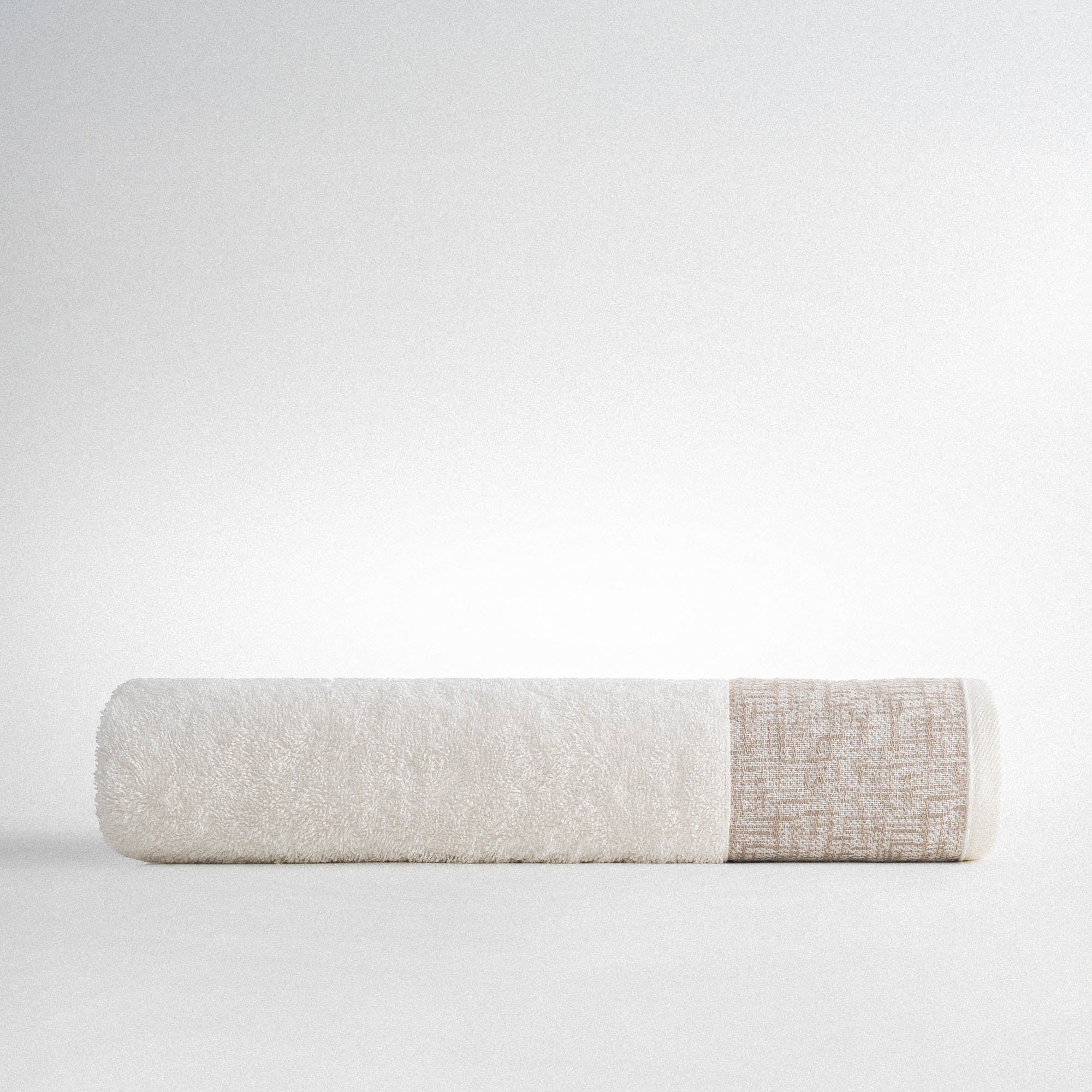 Liva Organic Cotton Men's Bath Towel Cream