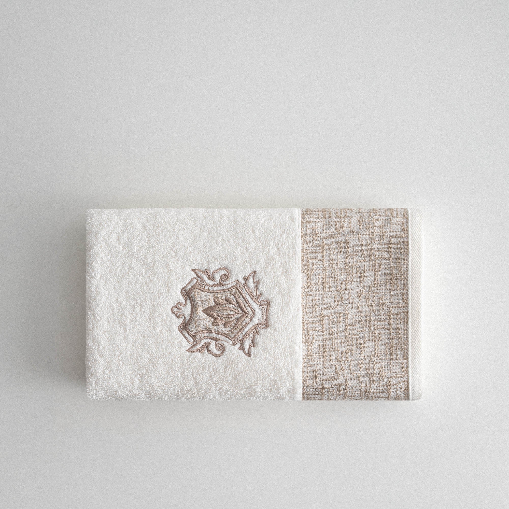 Liva Organic Cotton Men's Hand Towel Cream