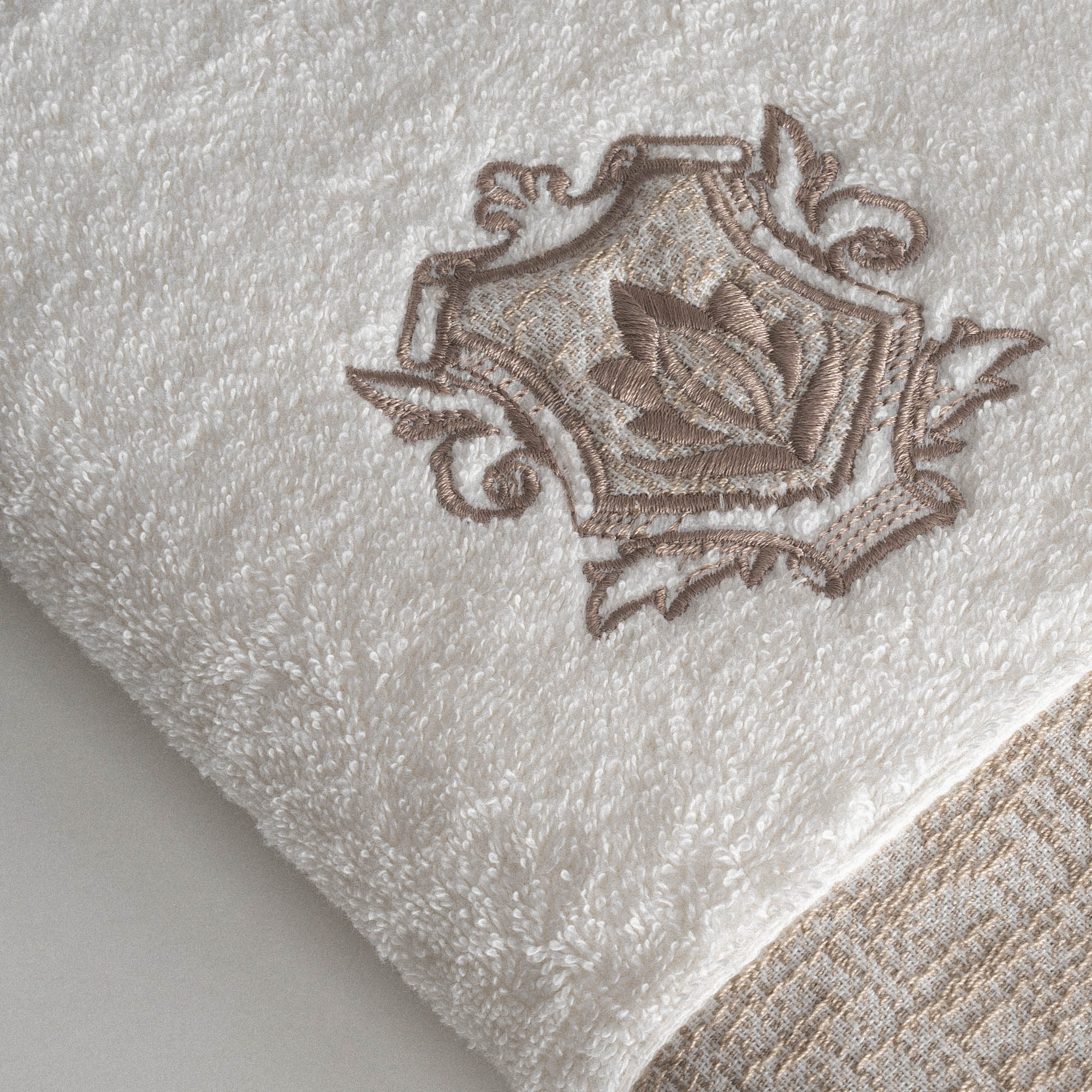 Liva Organic Cotton Men's Hand Towel Cream